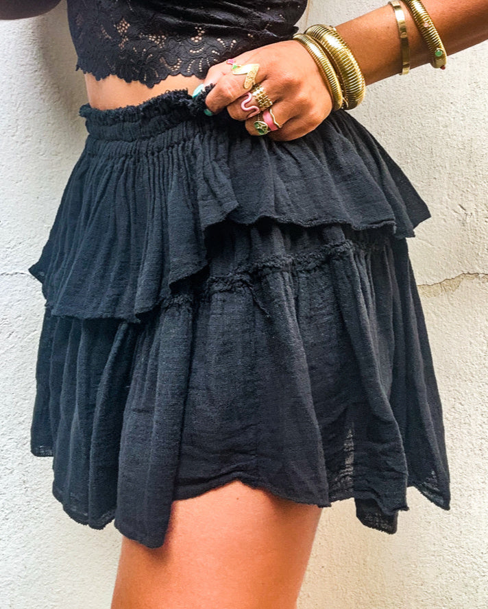 Capucine Skirt Black