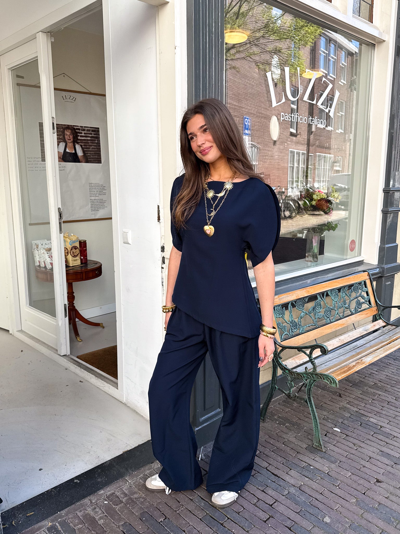 Celine Top Navy