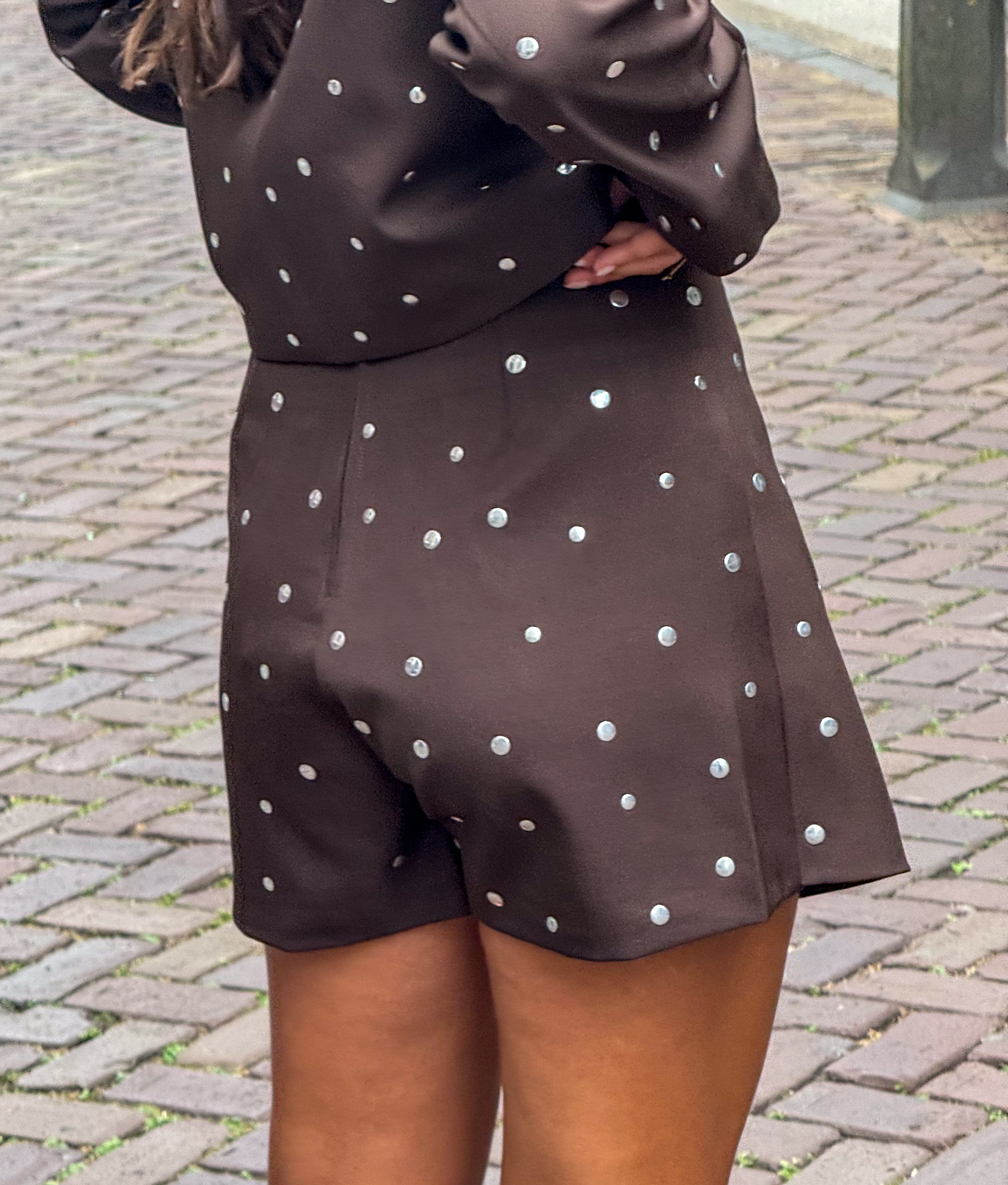Clarise Skort Brown
