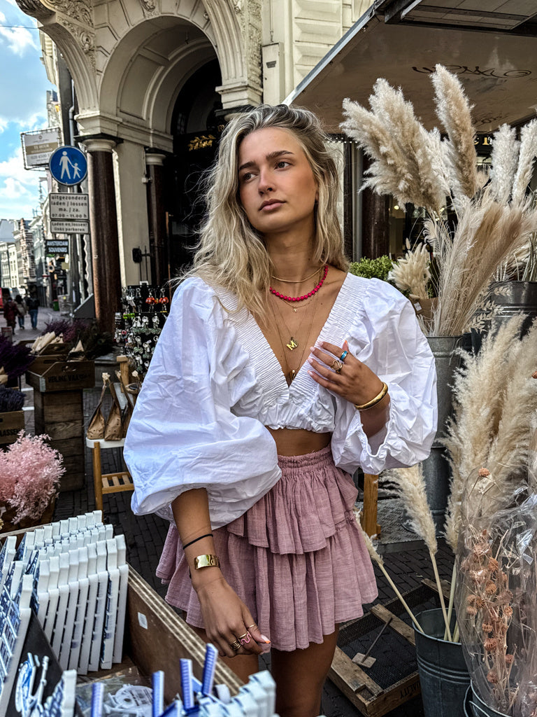 Capucine Skirt Rose | Rose
