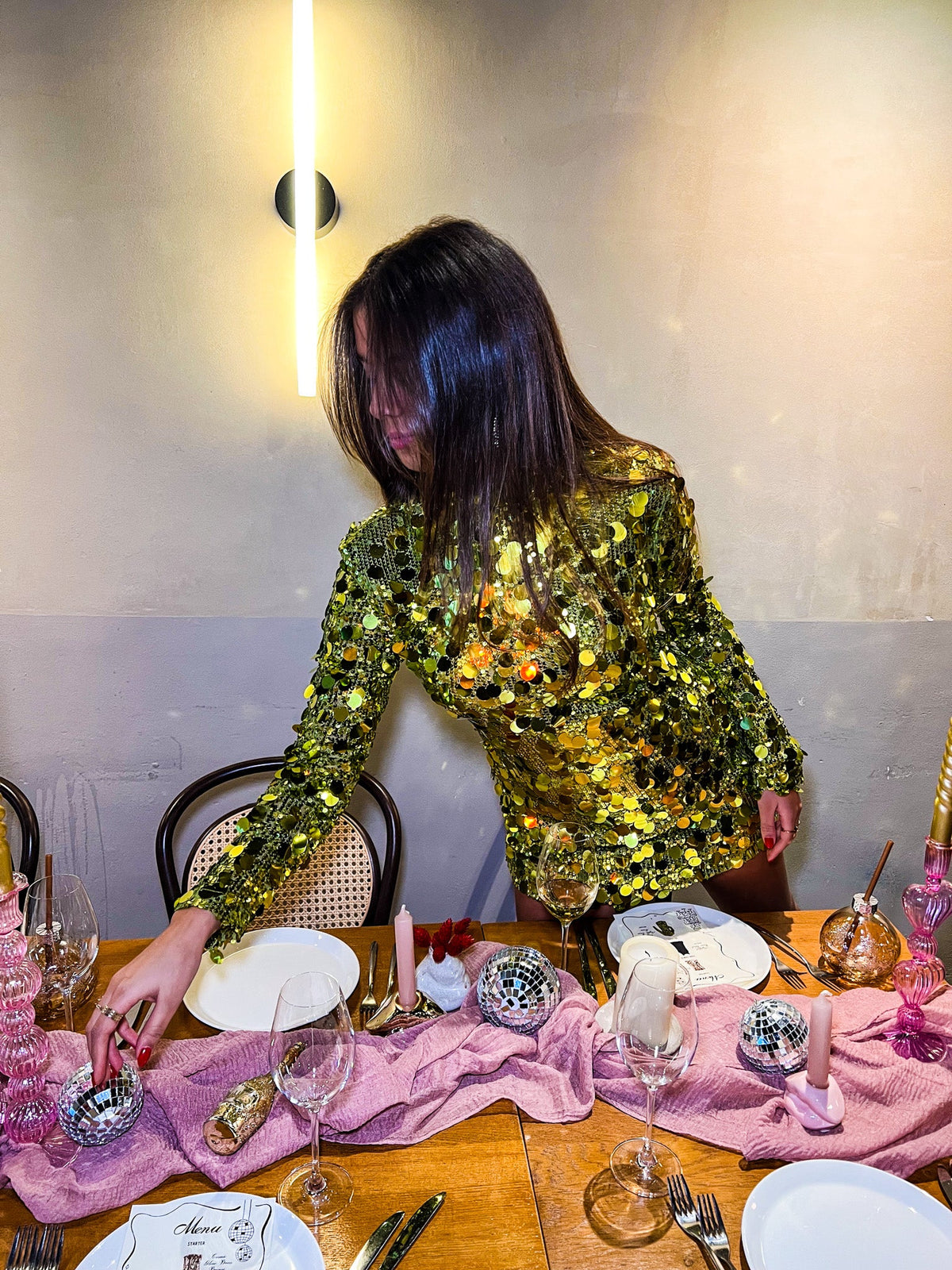 Dazzling Nights Jurk | Green