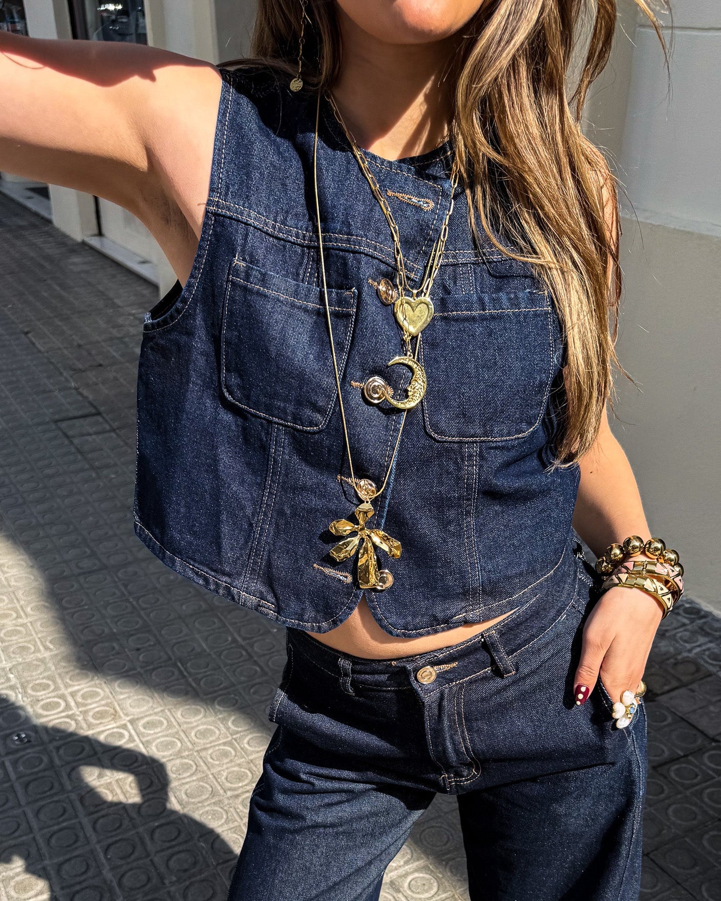 Dolly Spijker Top Midnight Blue