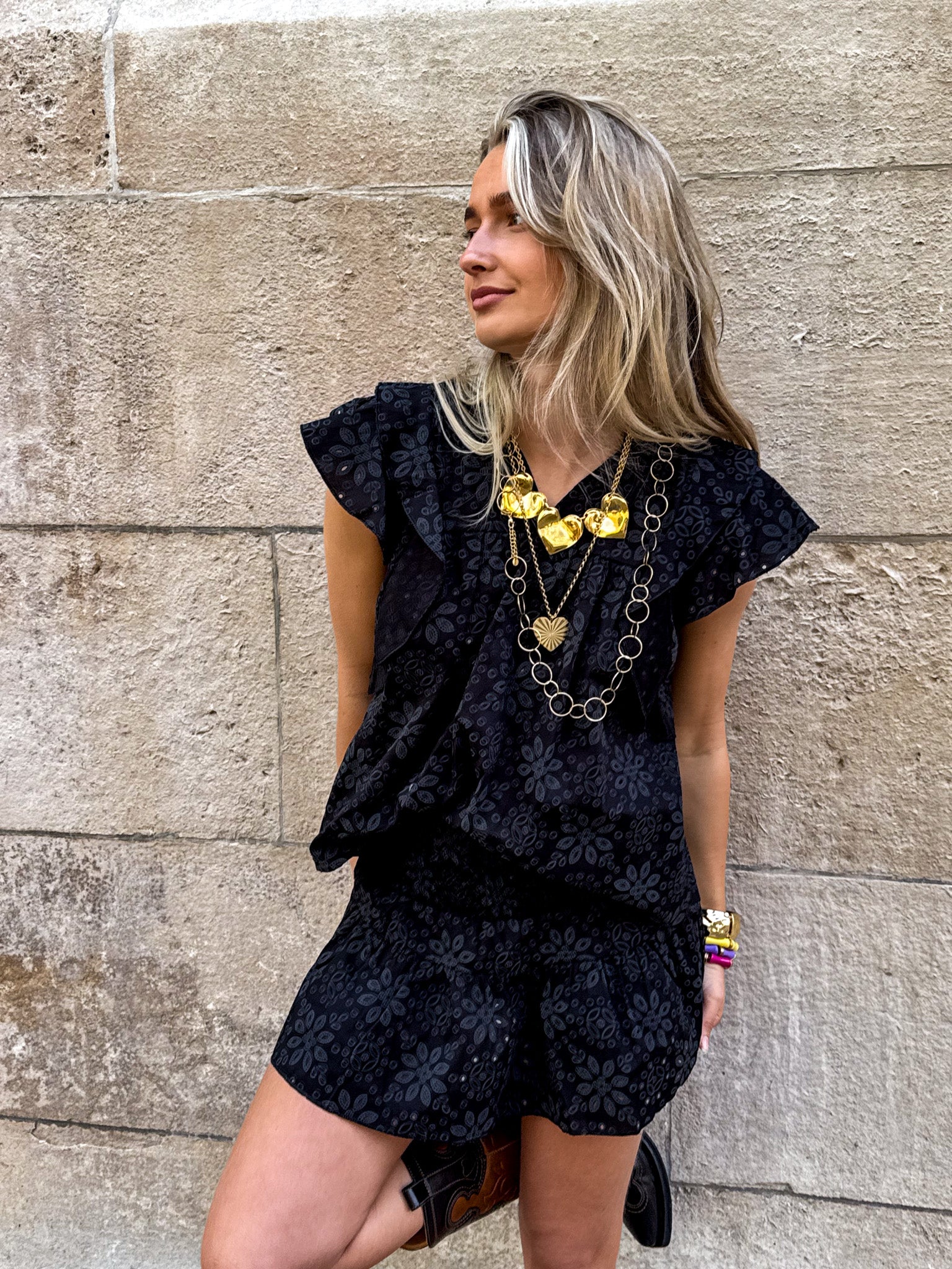 Donatella Skort Black