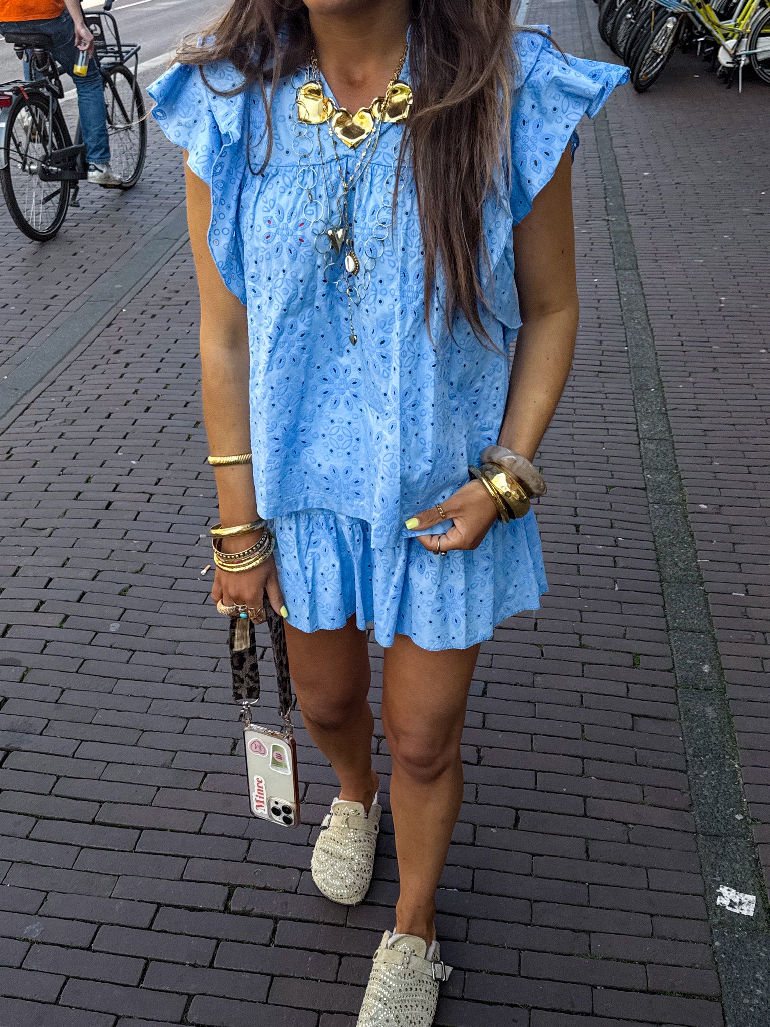Donatella Top Blue