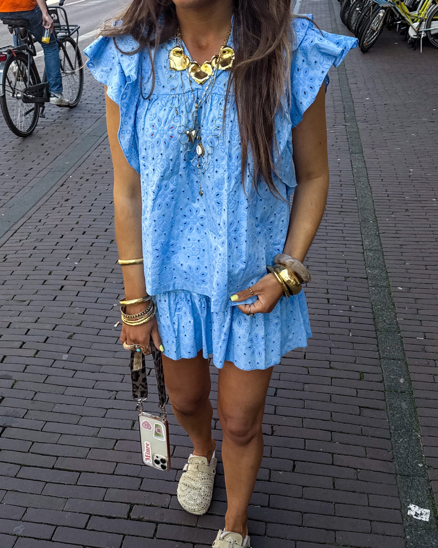 Donatella Top Blue