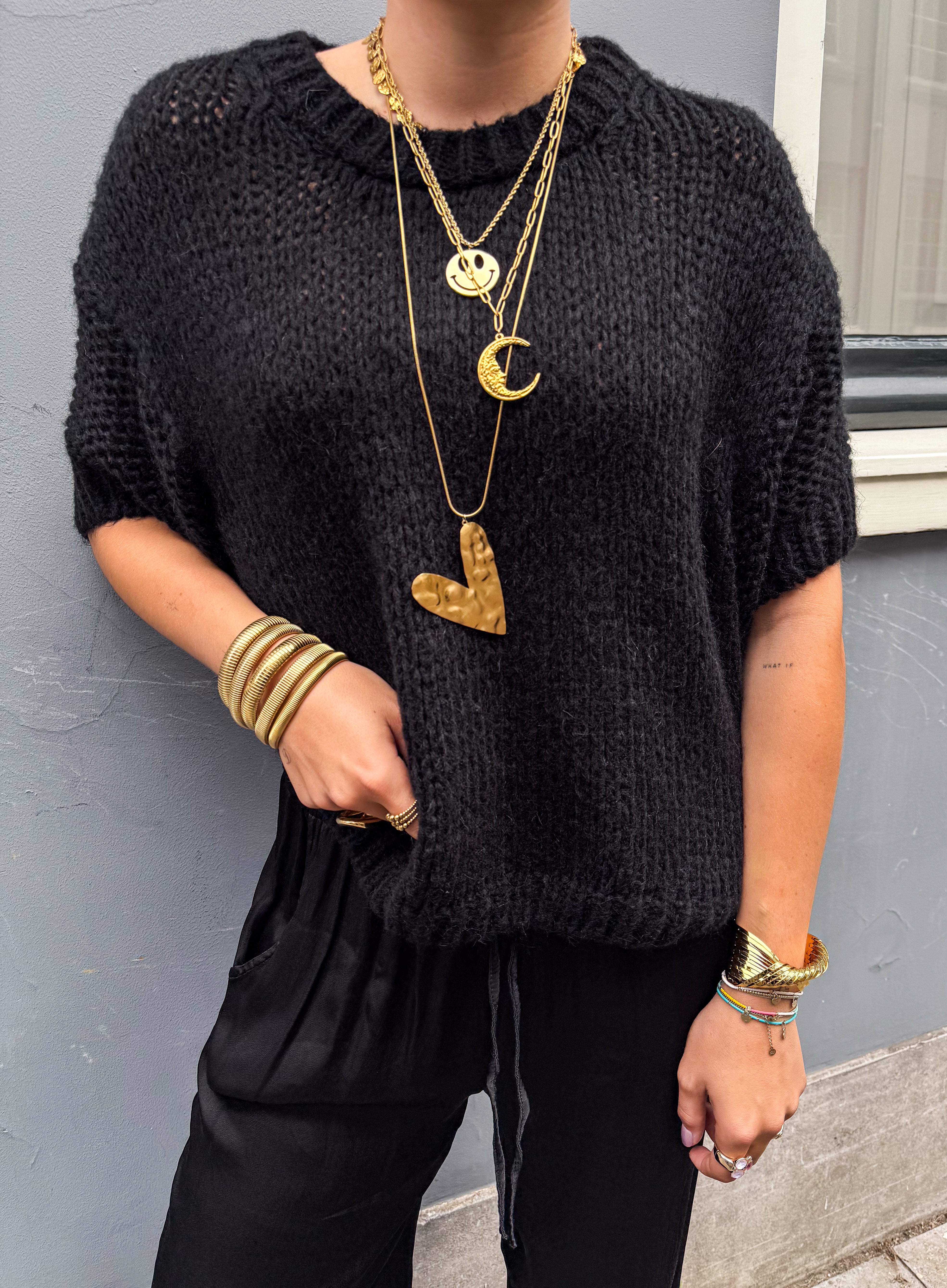 Donna Knit Black