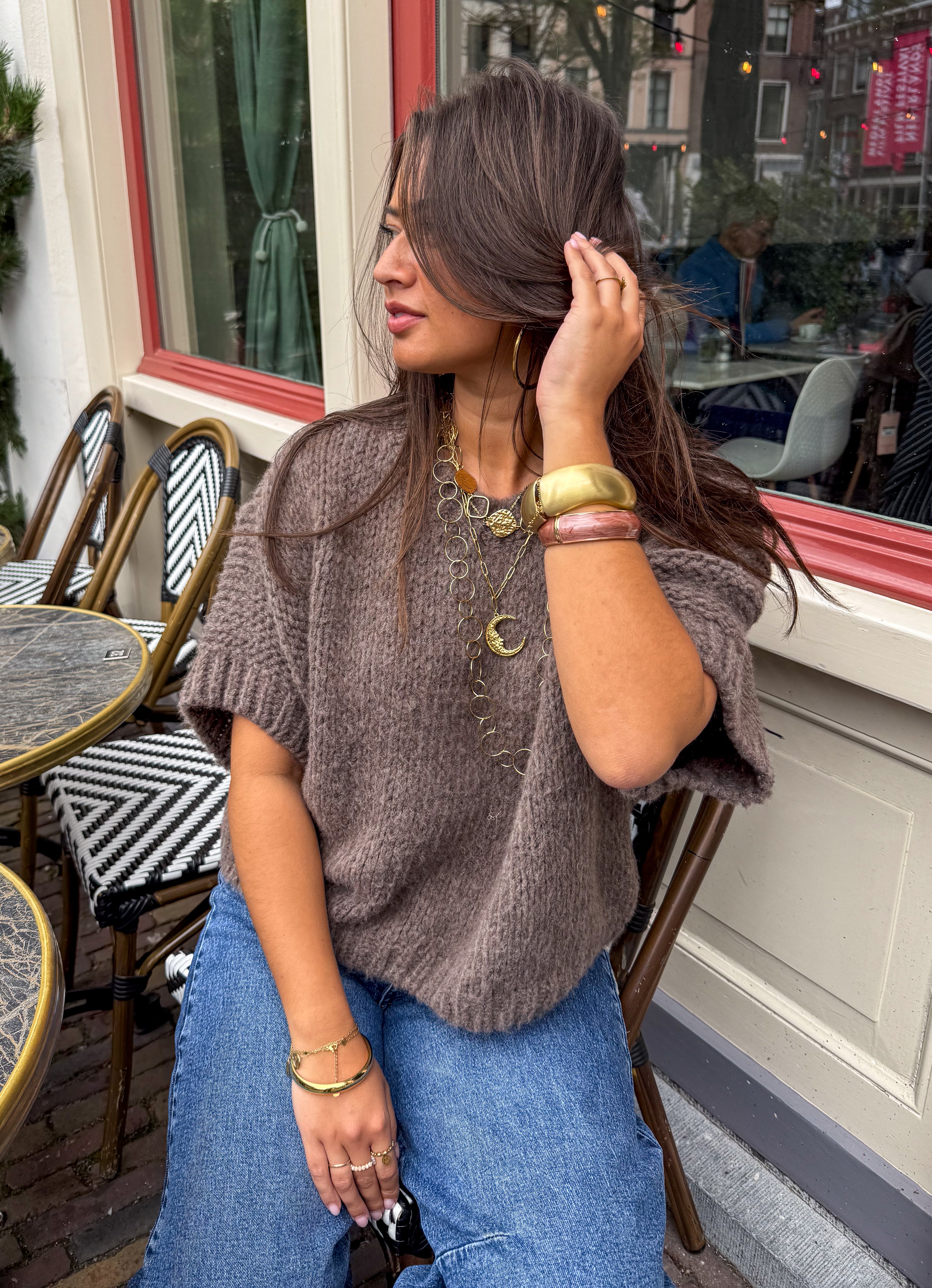 Donna Knit Taupe