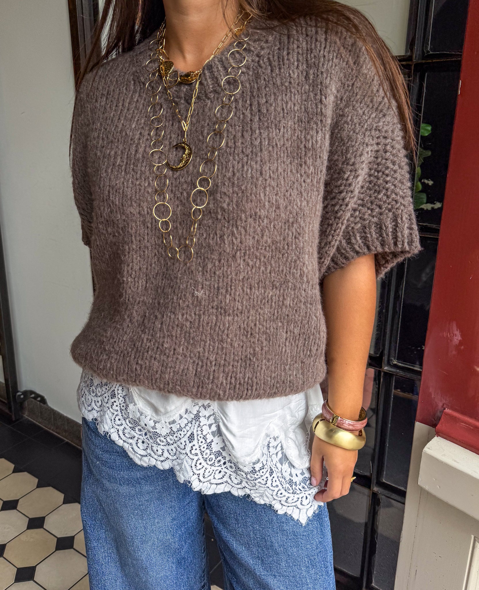 Donna Knit Taupe