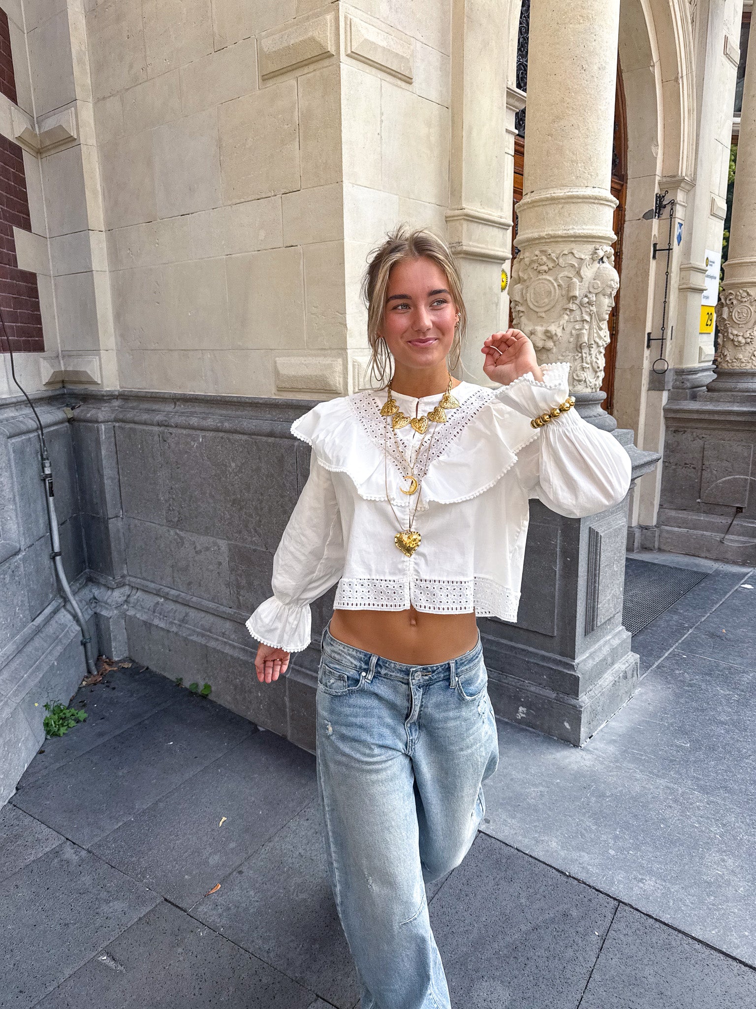 Elain Blouse Wit