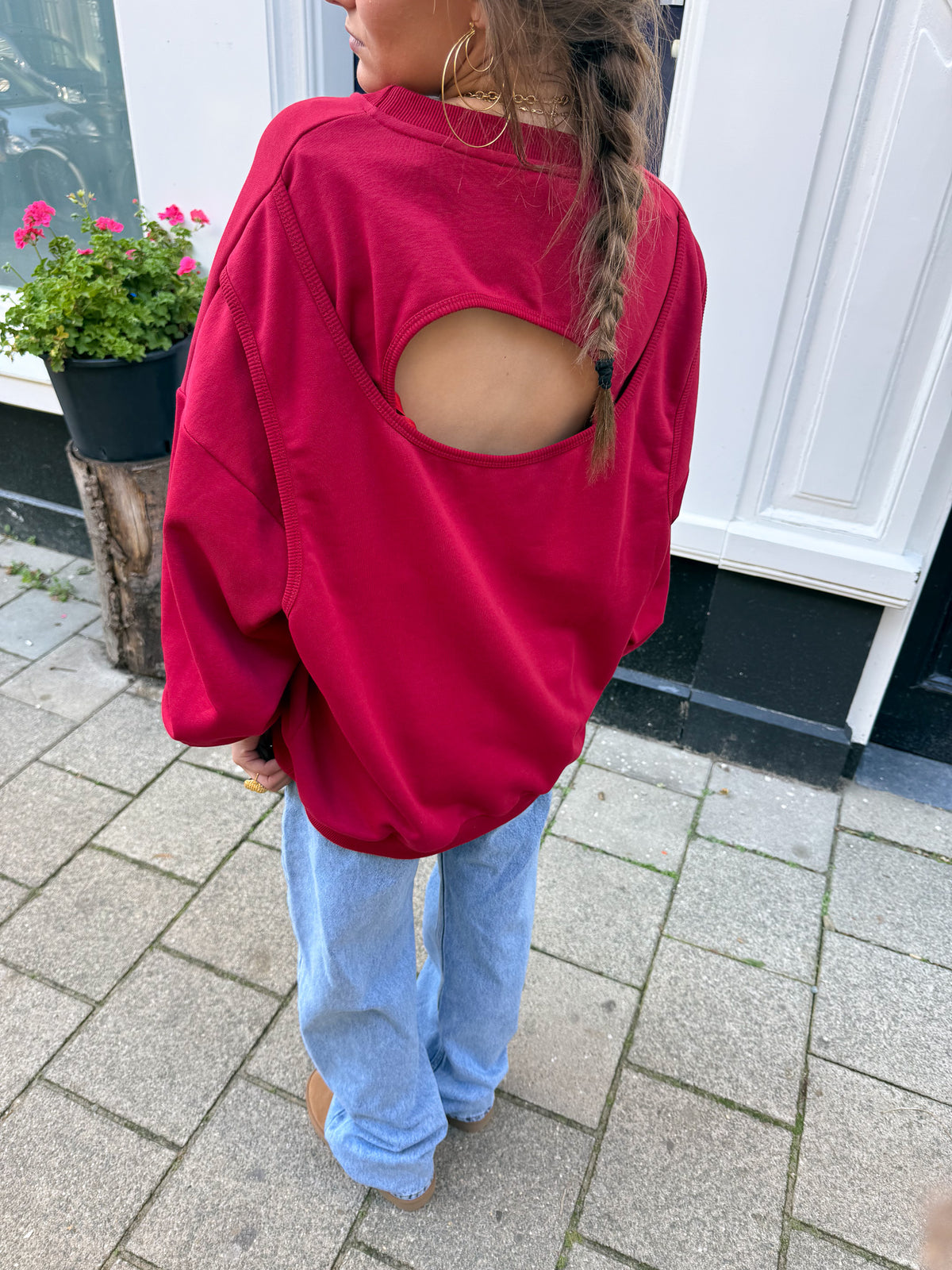Ellie Sweater | Red