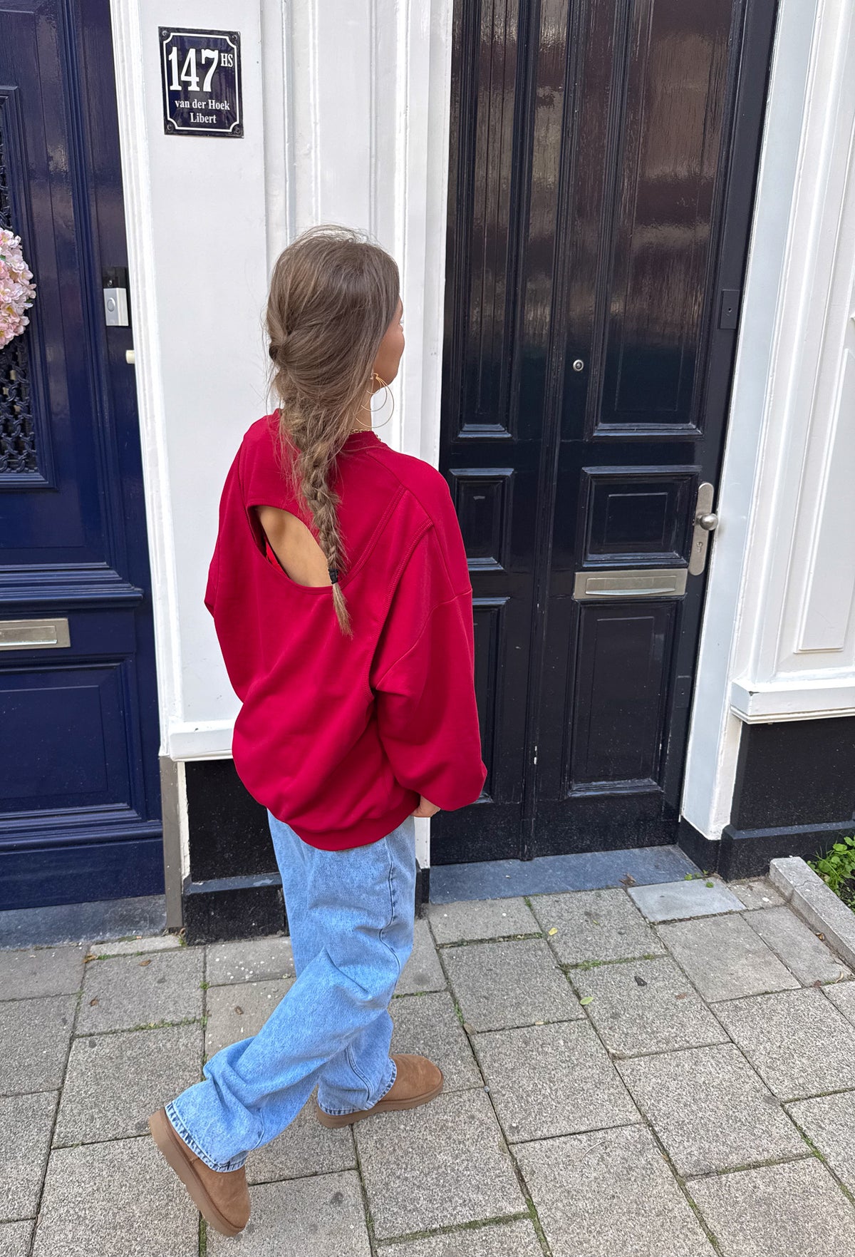 Ellie Sweater | Red