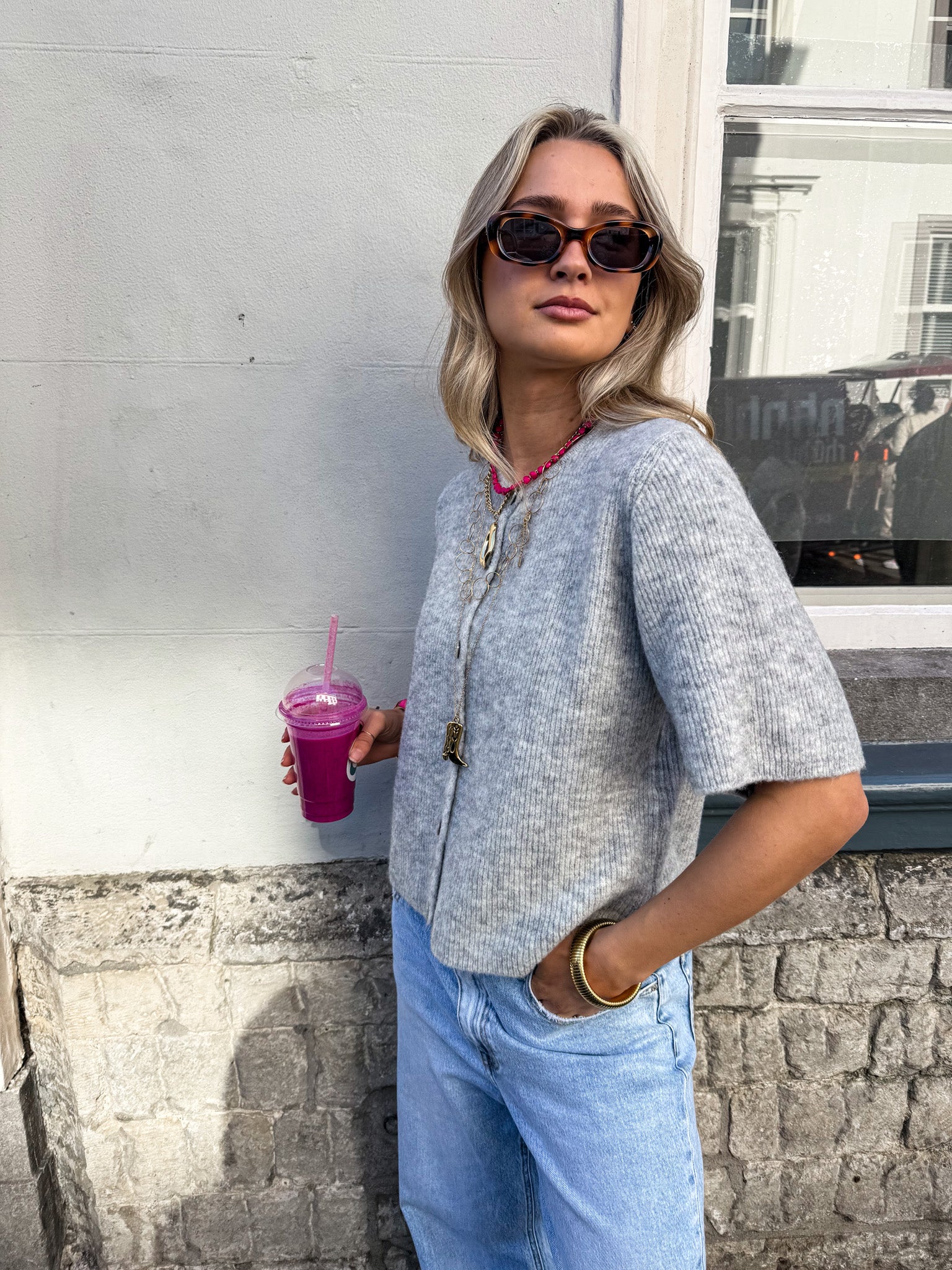 Elsa Vest Grey