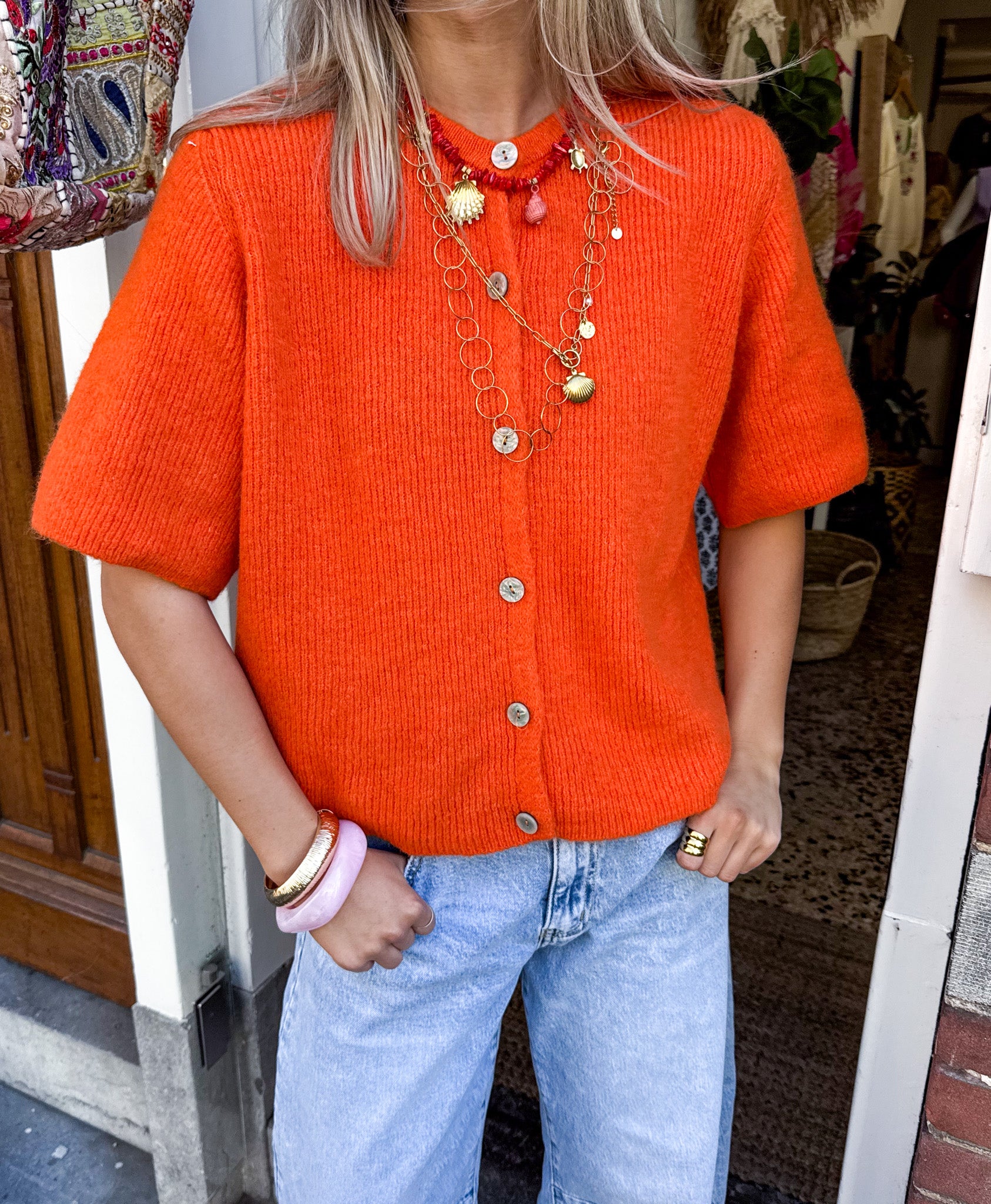 Elsa Vest Orange