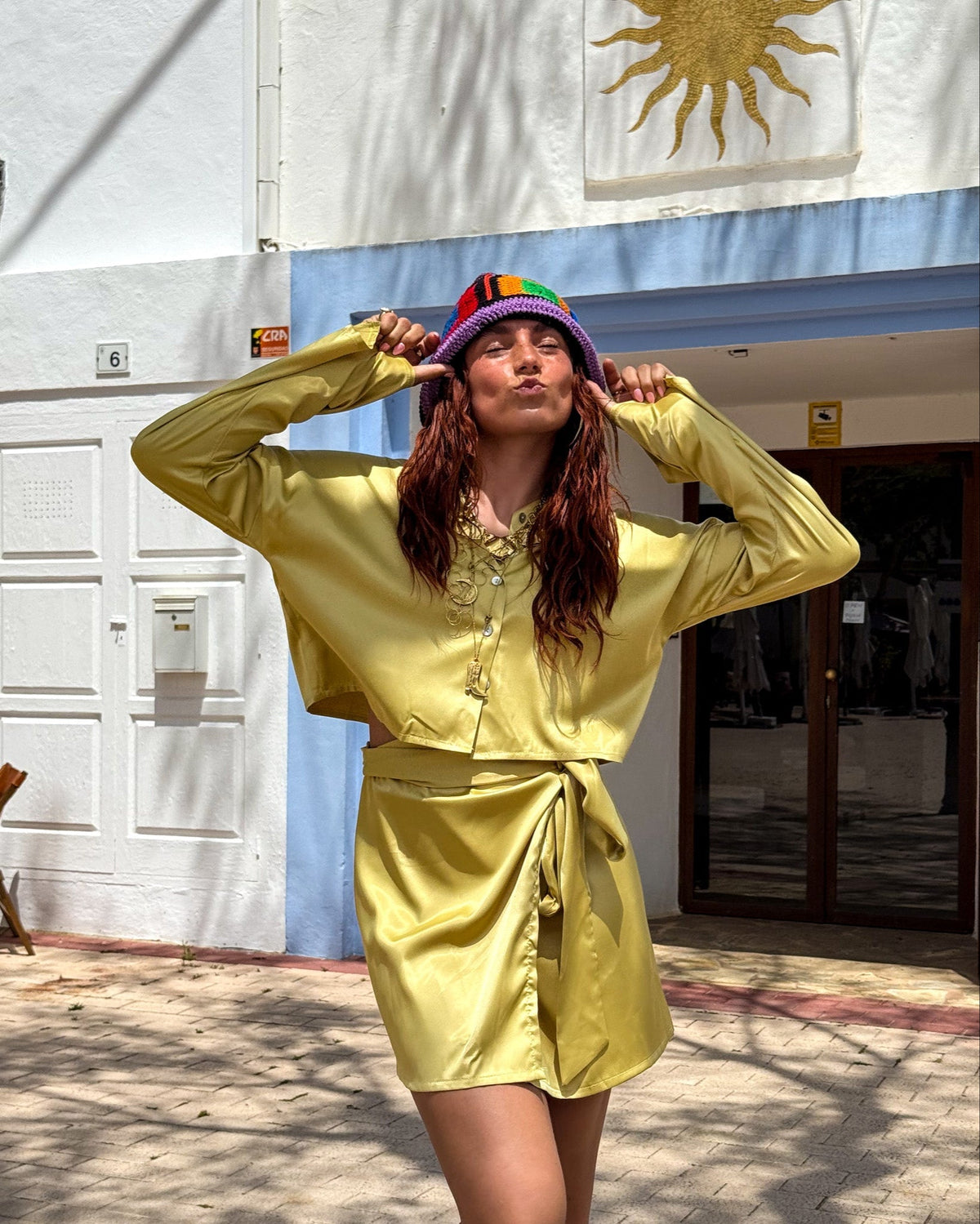 El Sol Top | Light Yellow