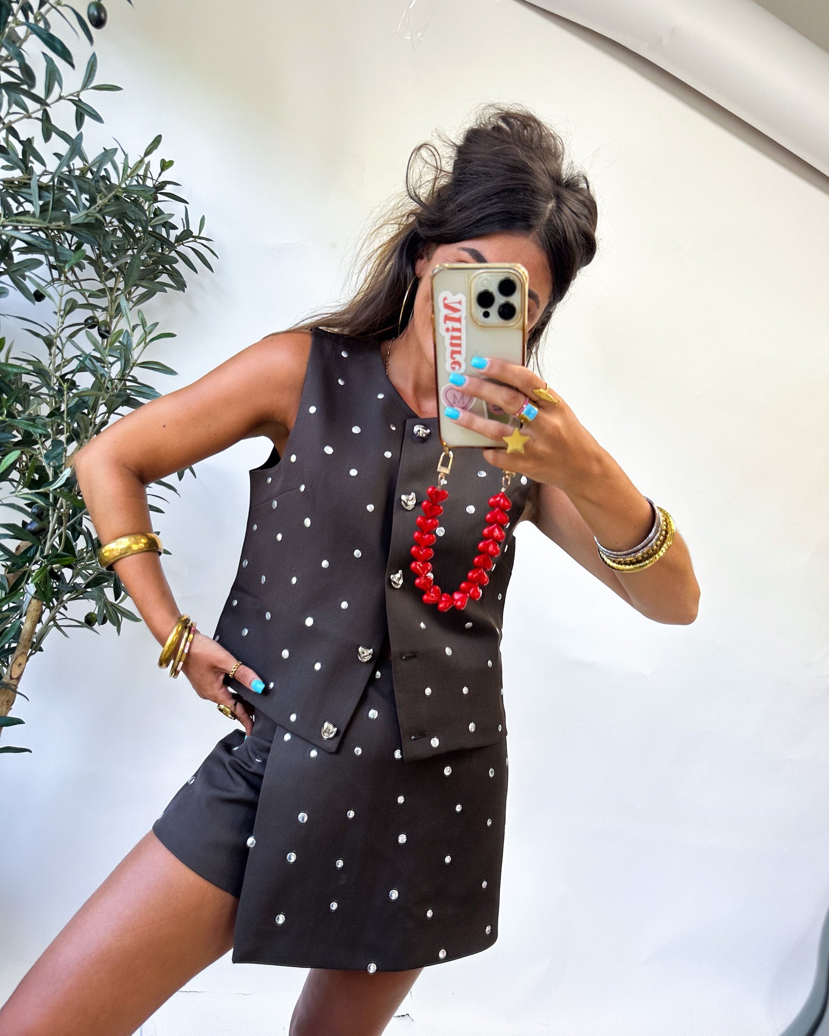 Evi Gilet Brown