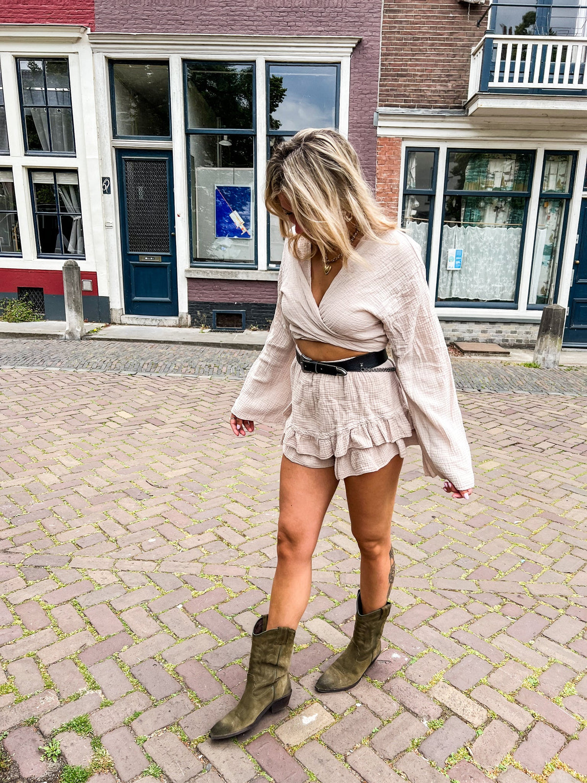 Palermo Skort | Sand