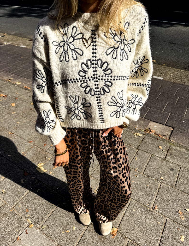 Slice of heaven Pantalon Leopard | Brown
