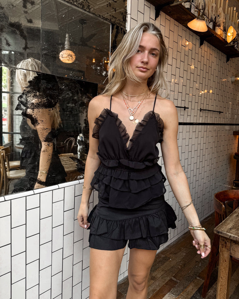 Flowy Top Black