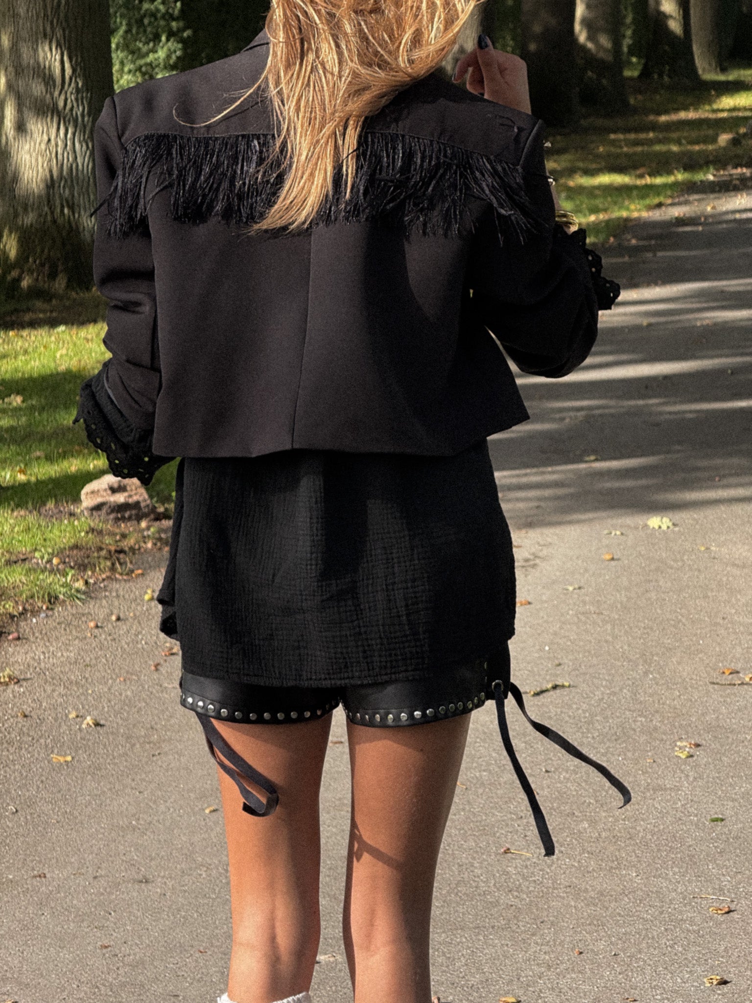 Fringe Affair Blazer Black