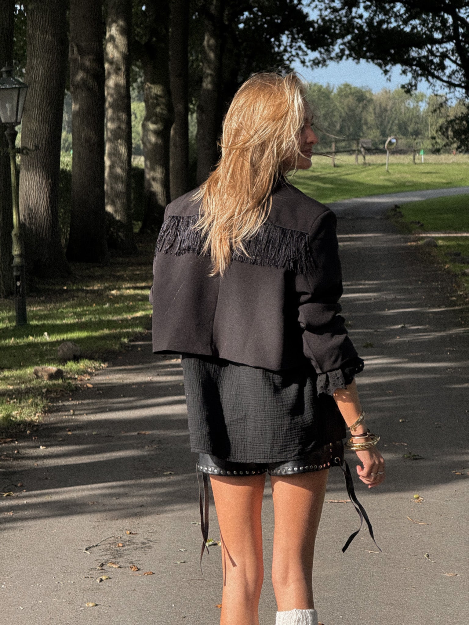 Fringe Affair Blazer Black