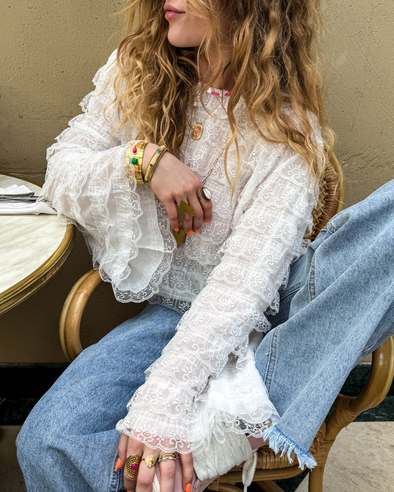 Gigi Blouse | White