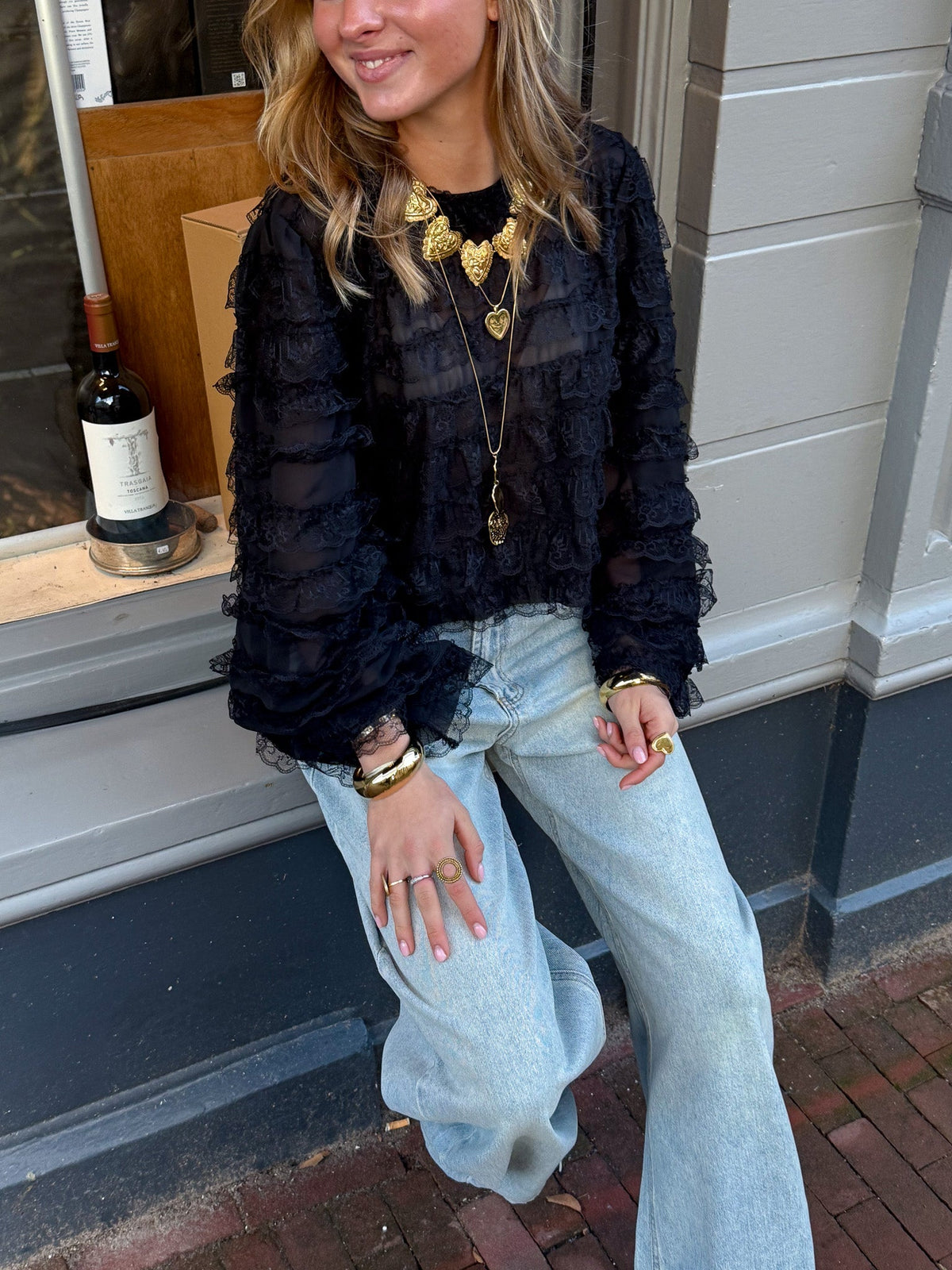 Gigi Blouse | Black
