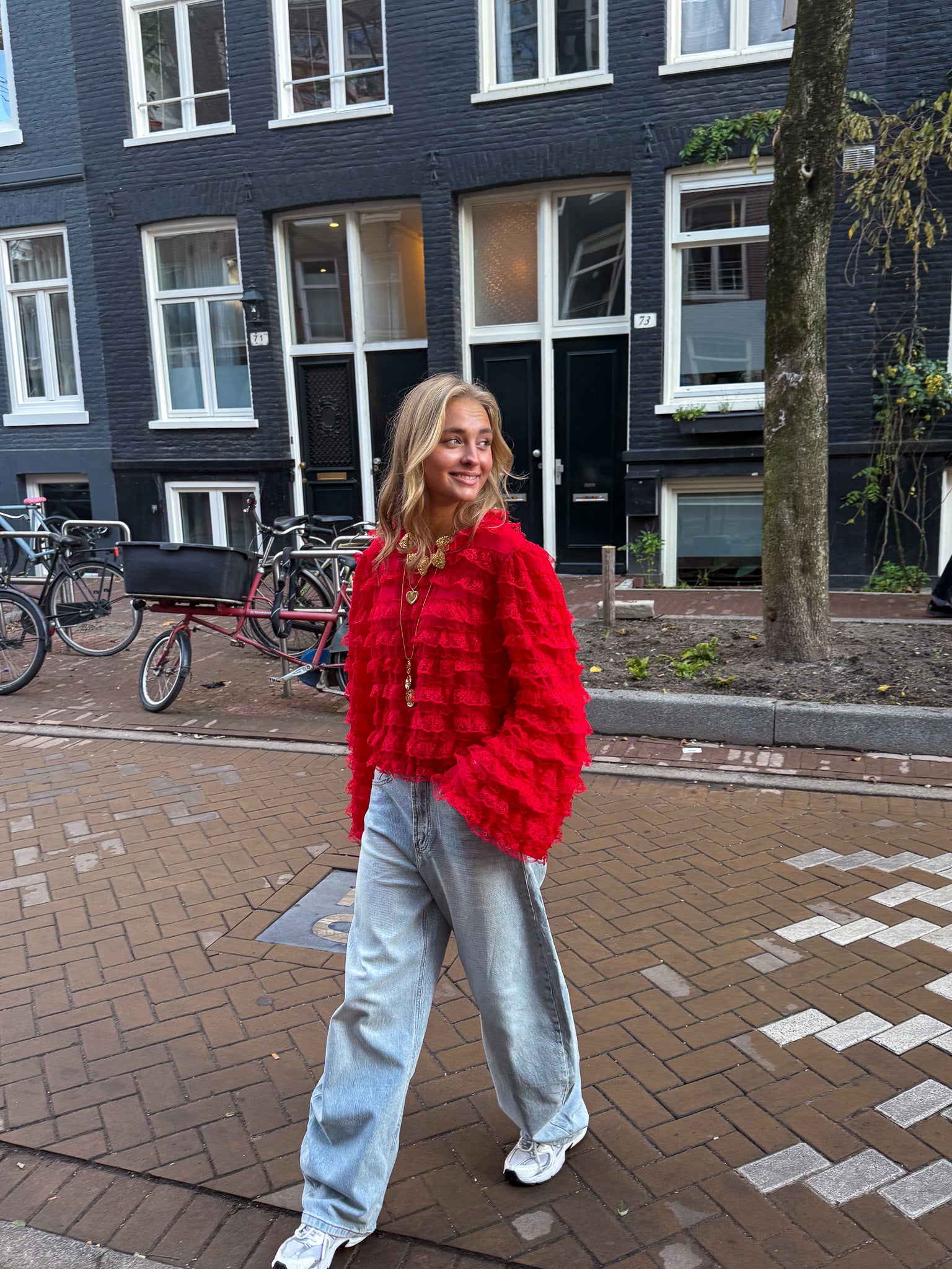 Barrel Balloon Jeans Light Fade Wash