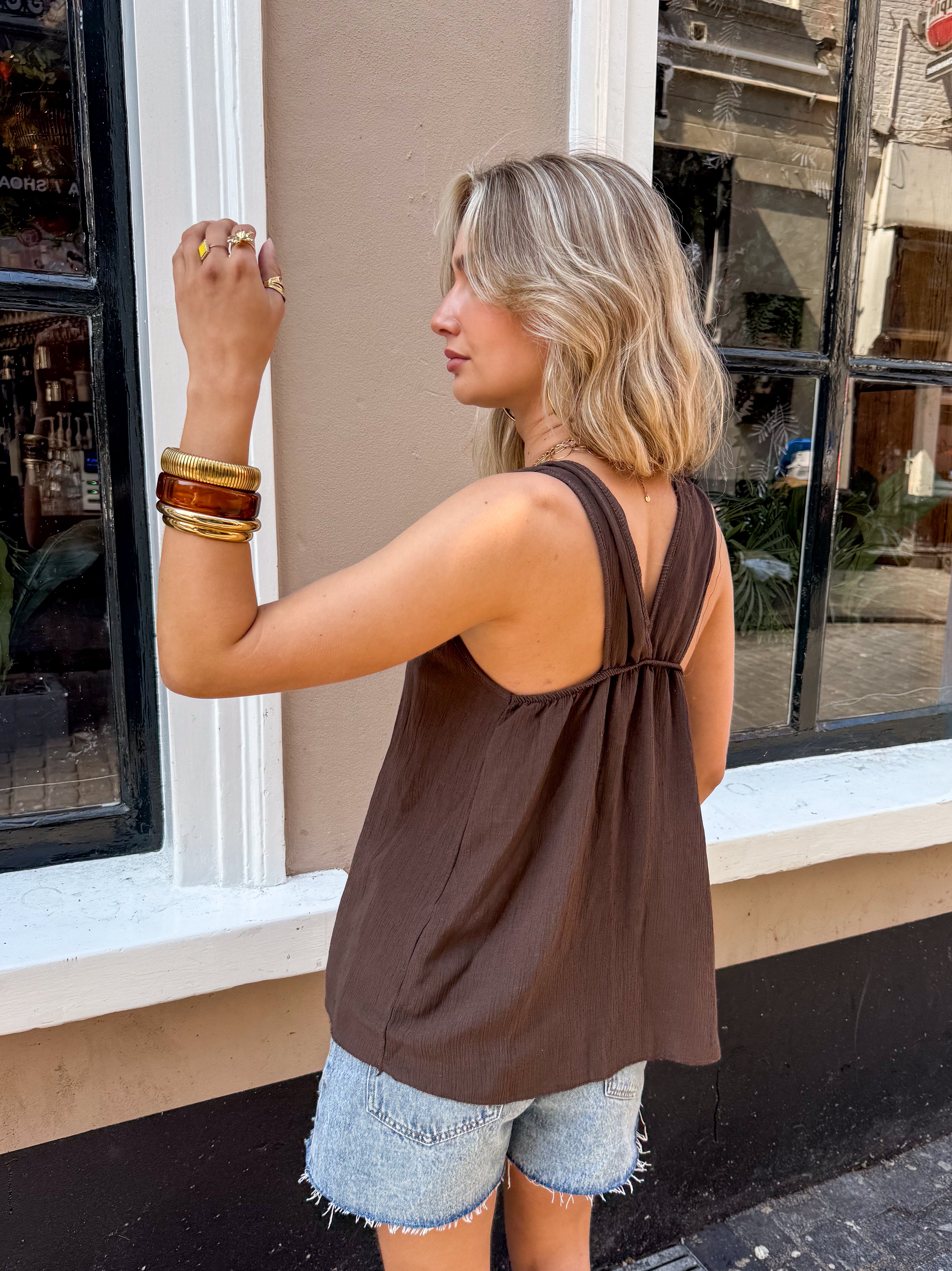 Giorgia Top Brown