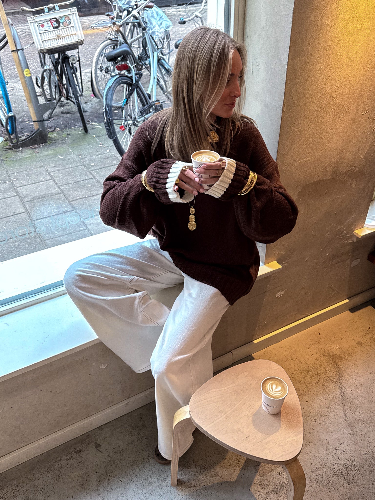 Grove Trui Bruin