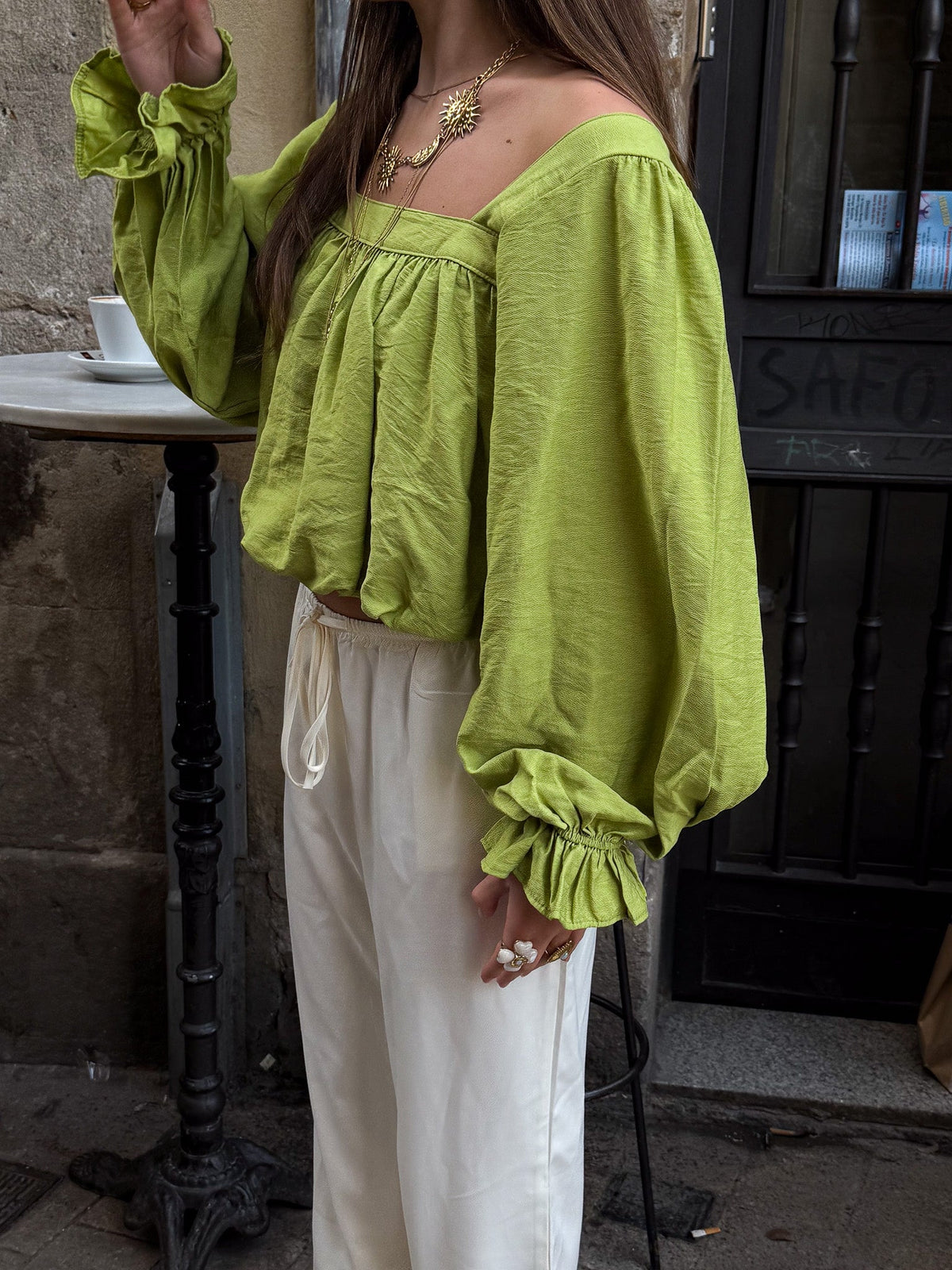 Guusje Blouse | Green