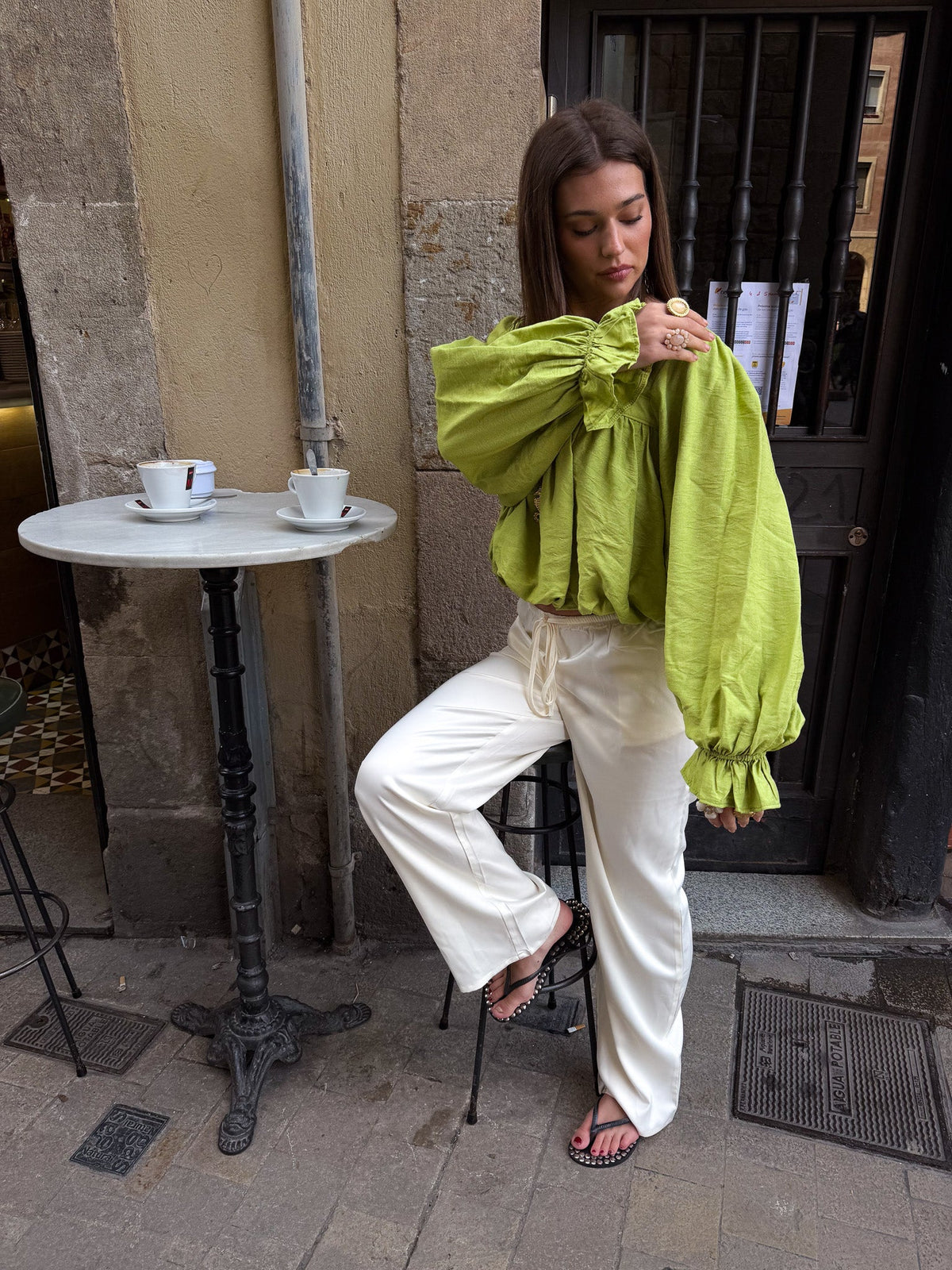 Guusje Blouse | Green