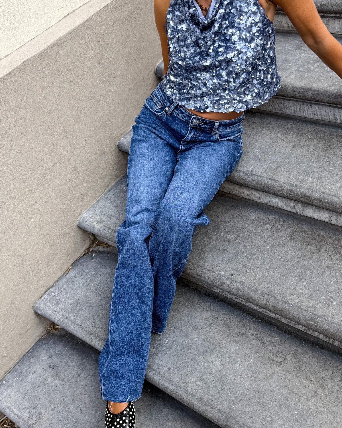 Halo Tall Wide Leg Jeans | Multi