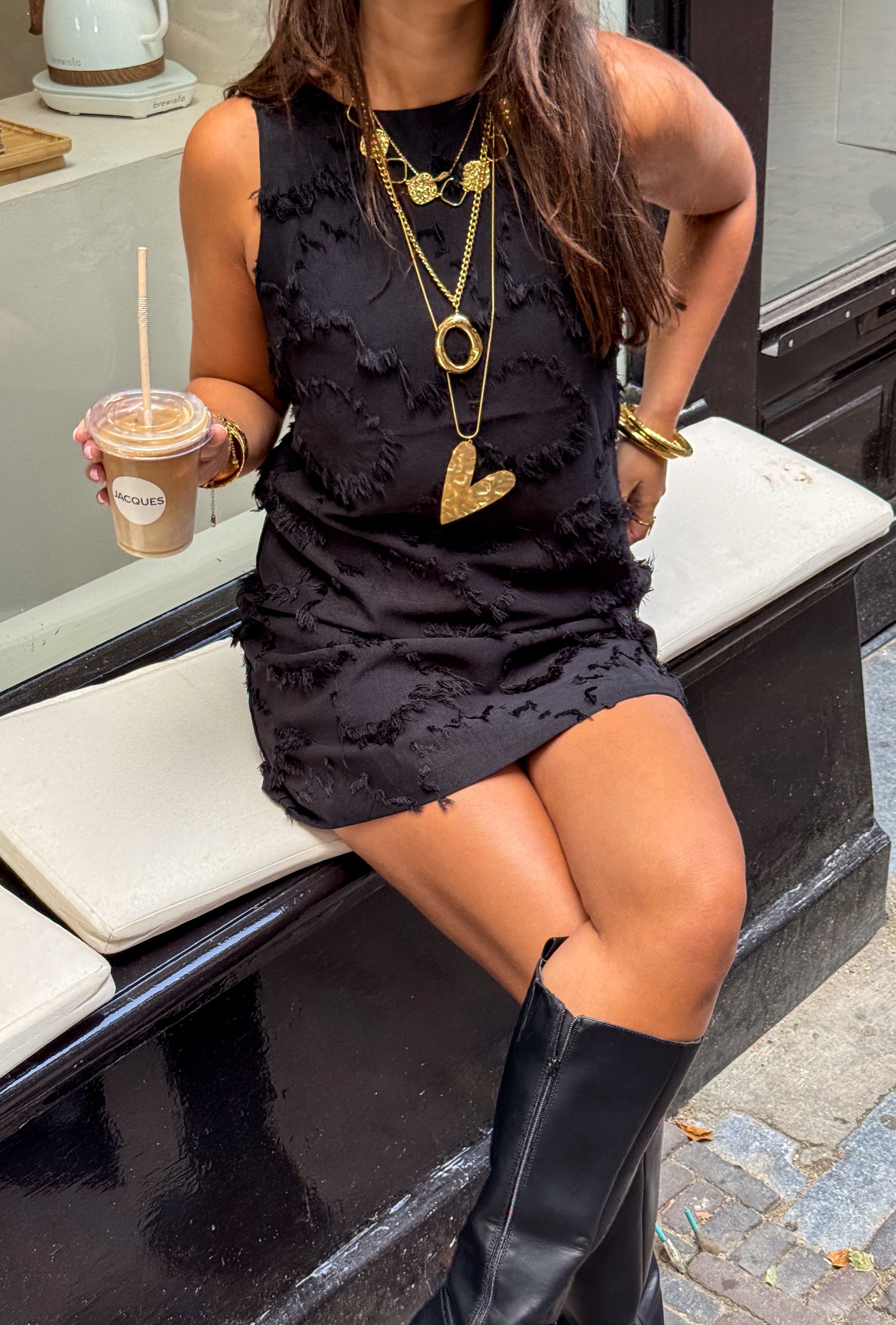 Juska Dress Black