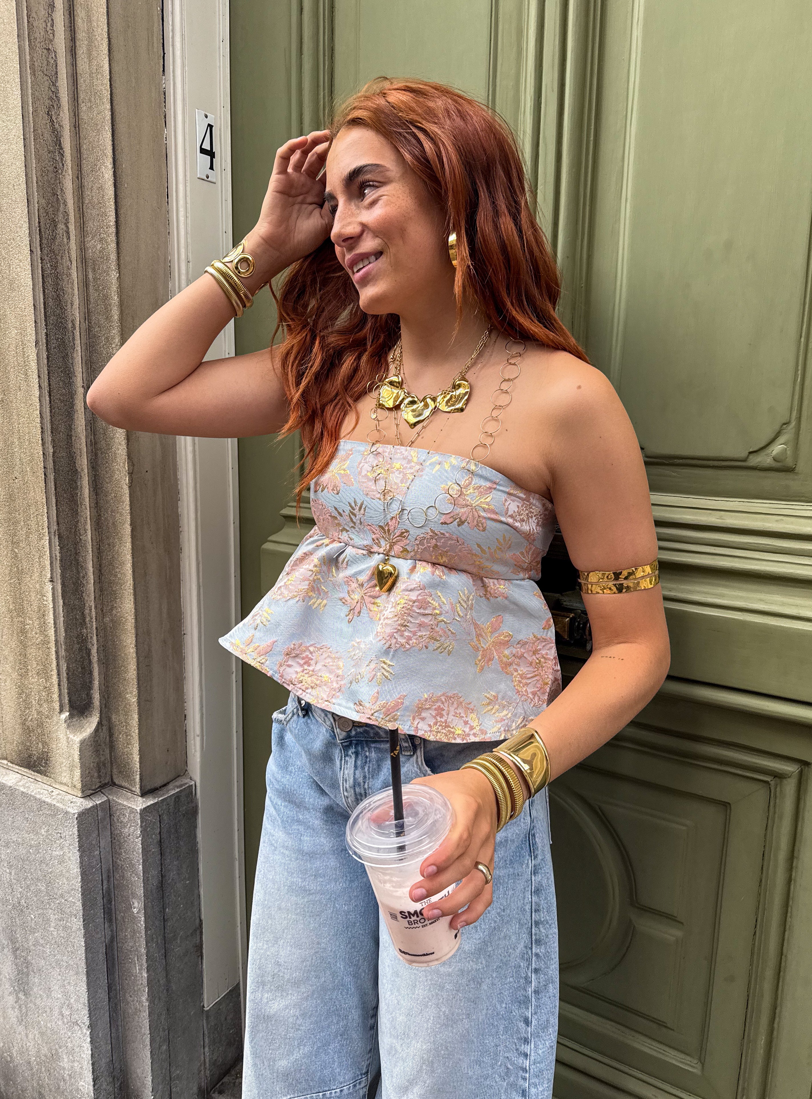Honey Top Skye Blue