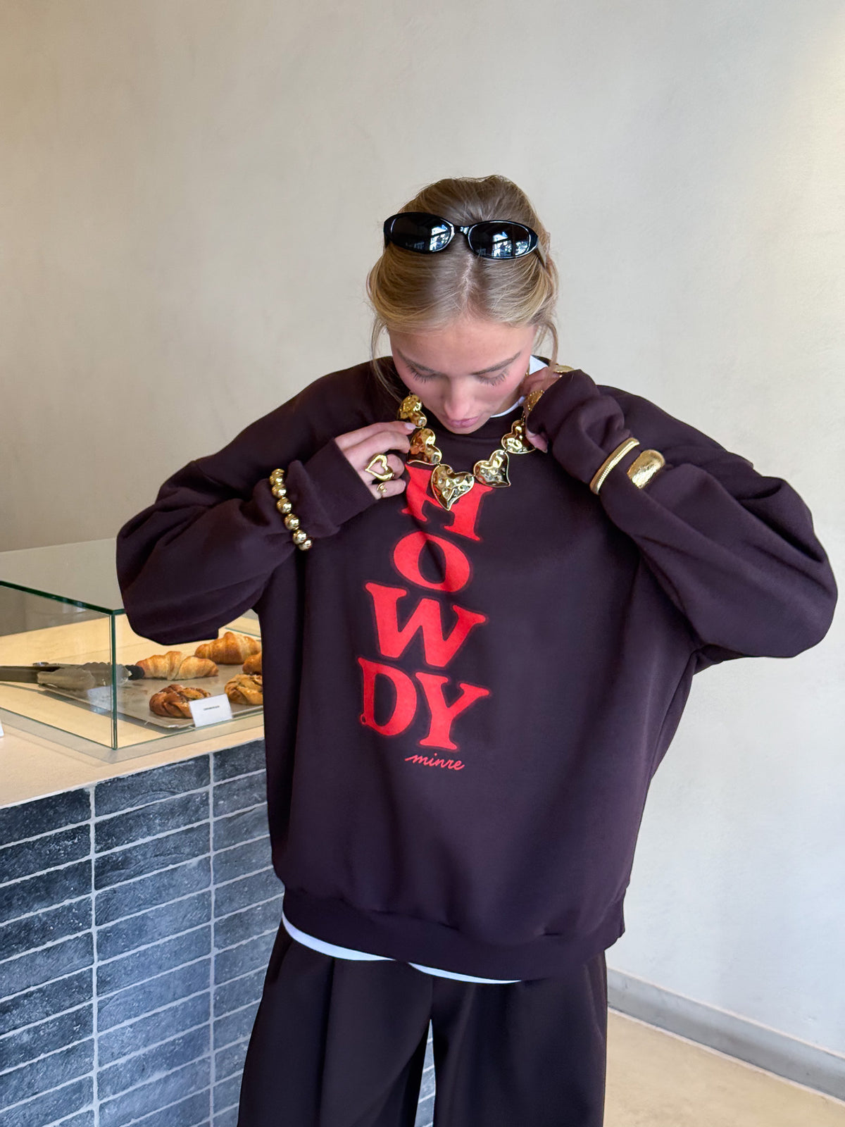 Howdy Sweater | Brown
