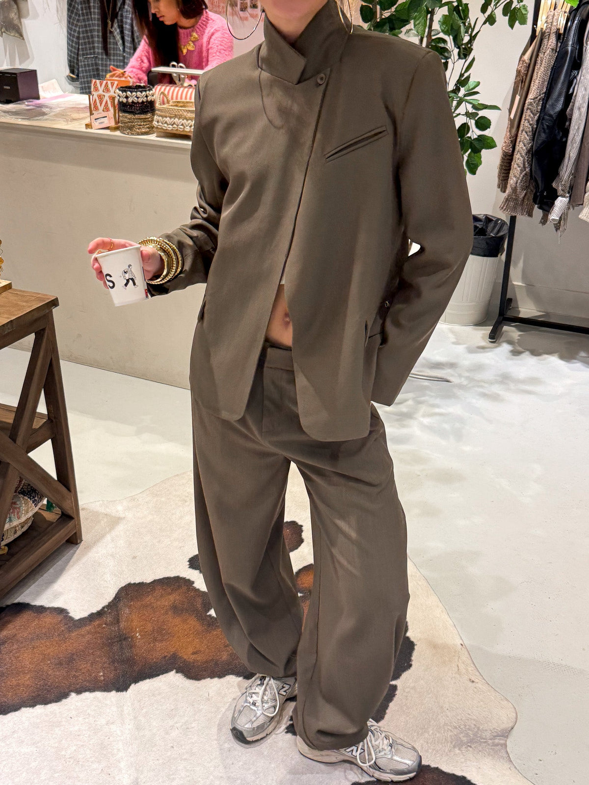 Igone Blazer | Khaki