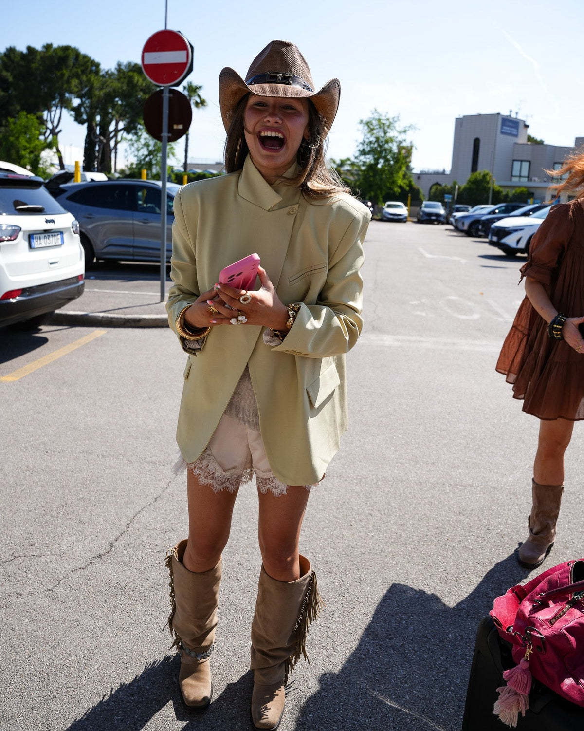 Igone Blazer | Olive