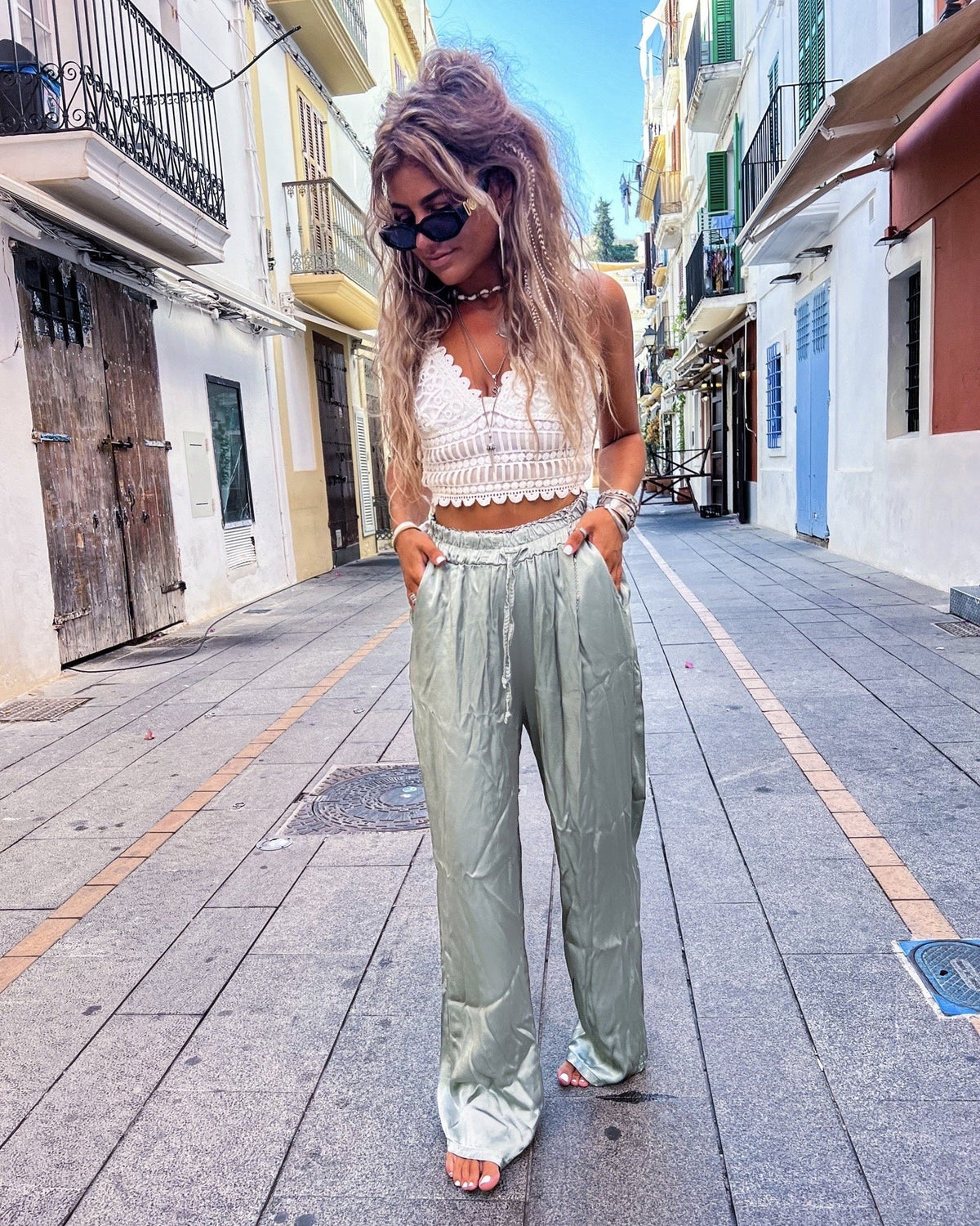 Slice of heaven Pantalon | Olive