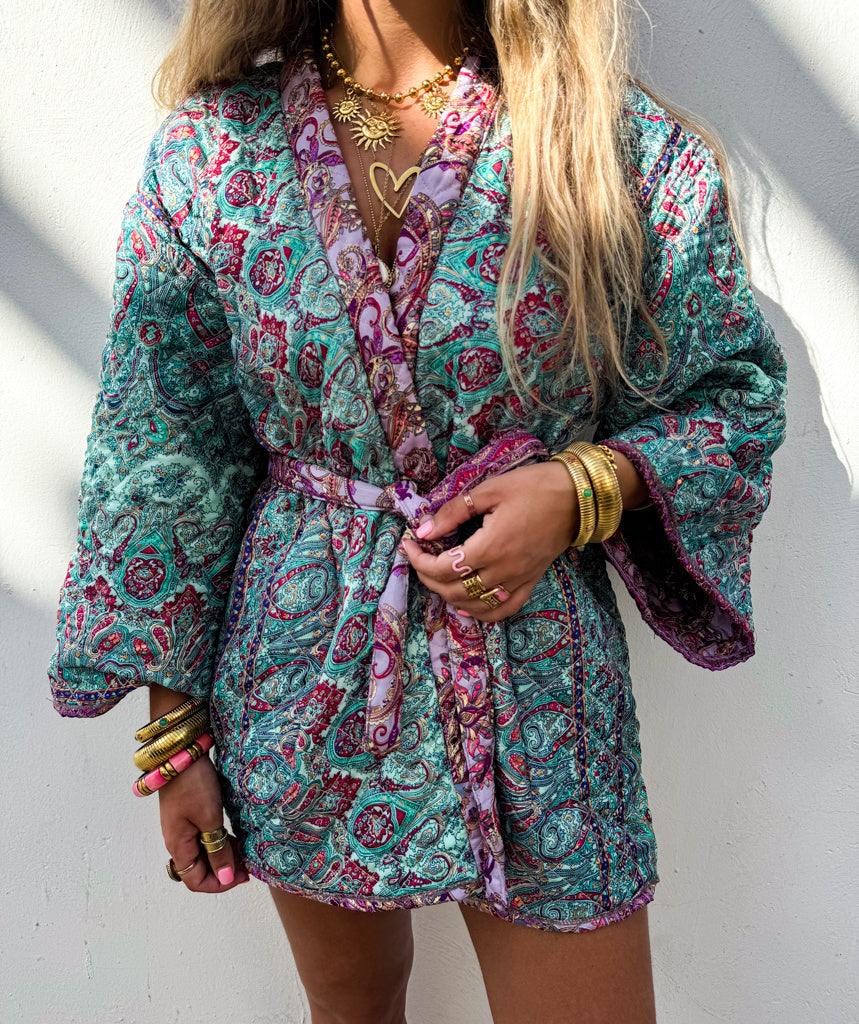 Island Kimono Lilac