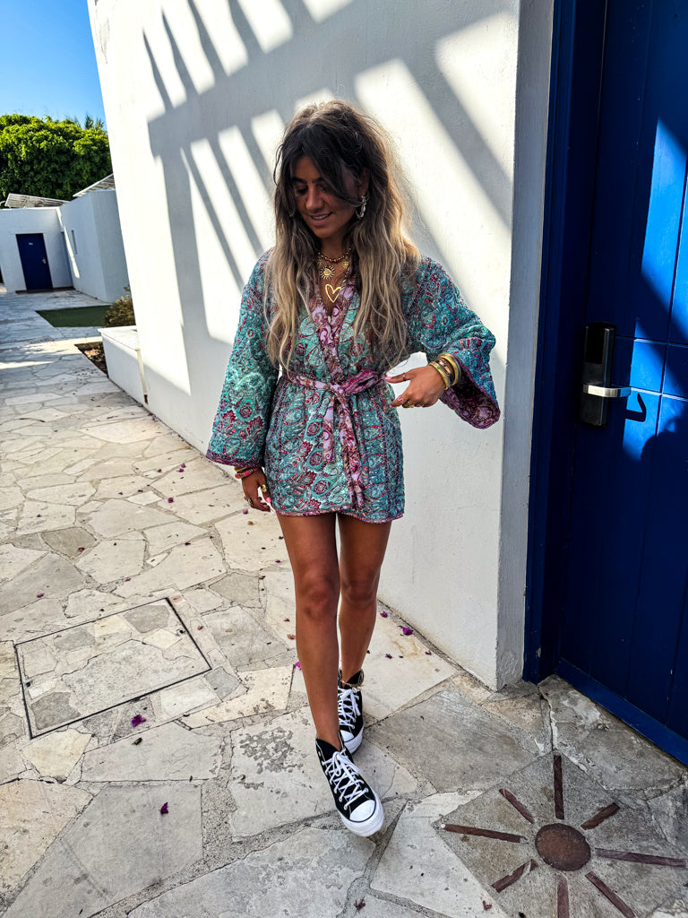 Island Kimono Lilac