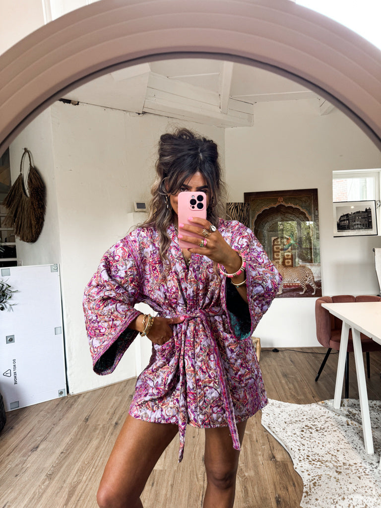Island Kimono Lilac