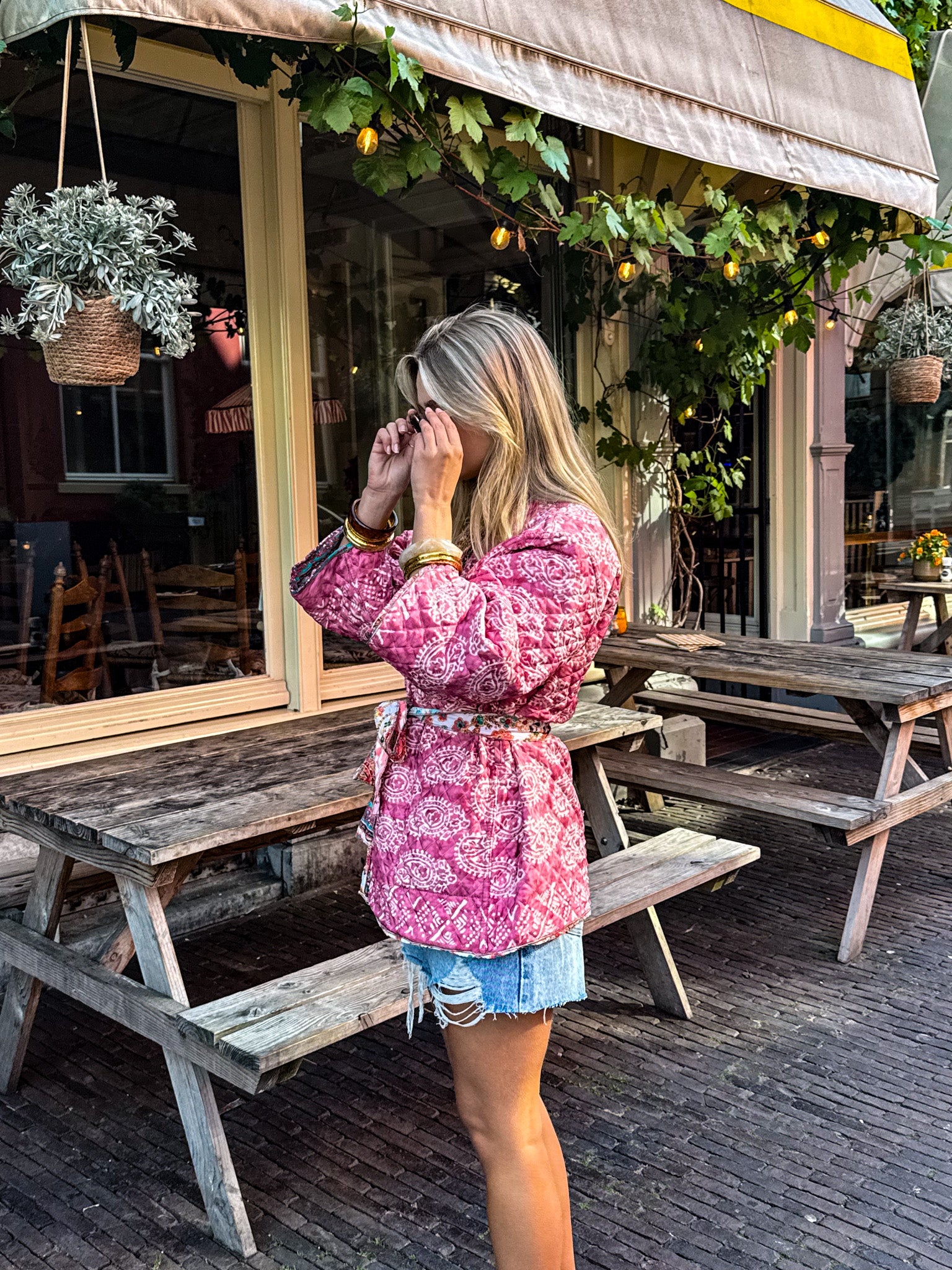 Island Kimono Ecru