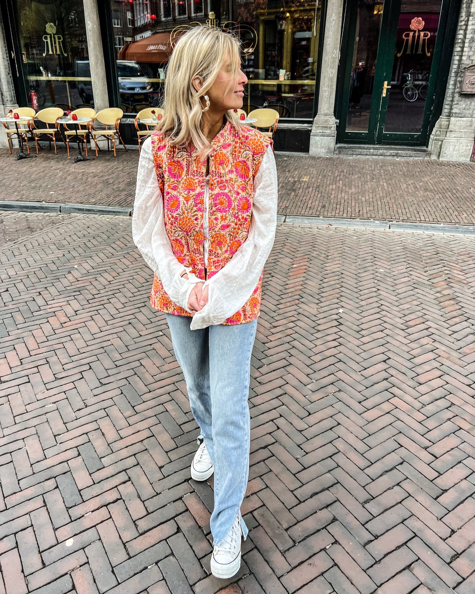 Jaina Gilet Colorful Life