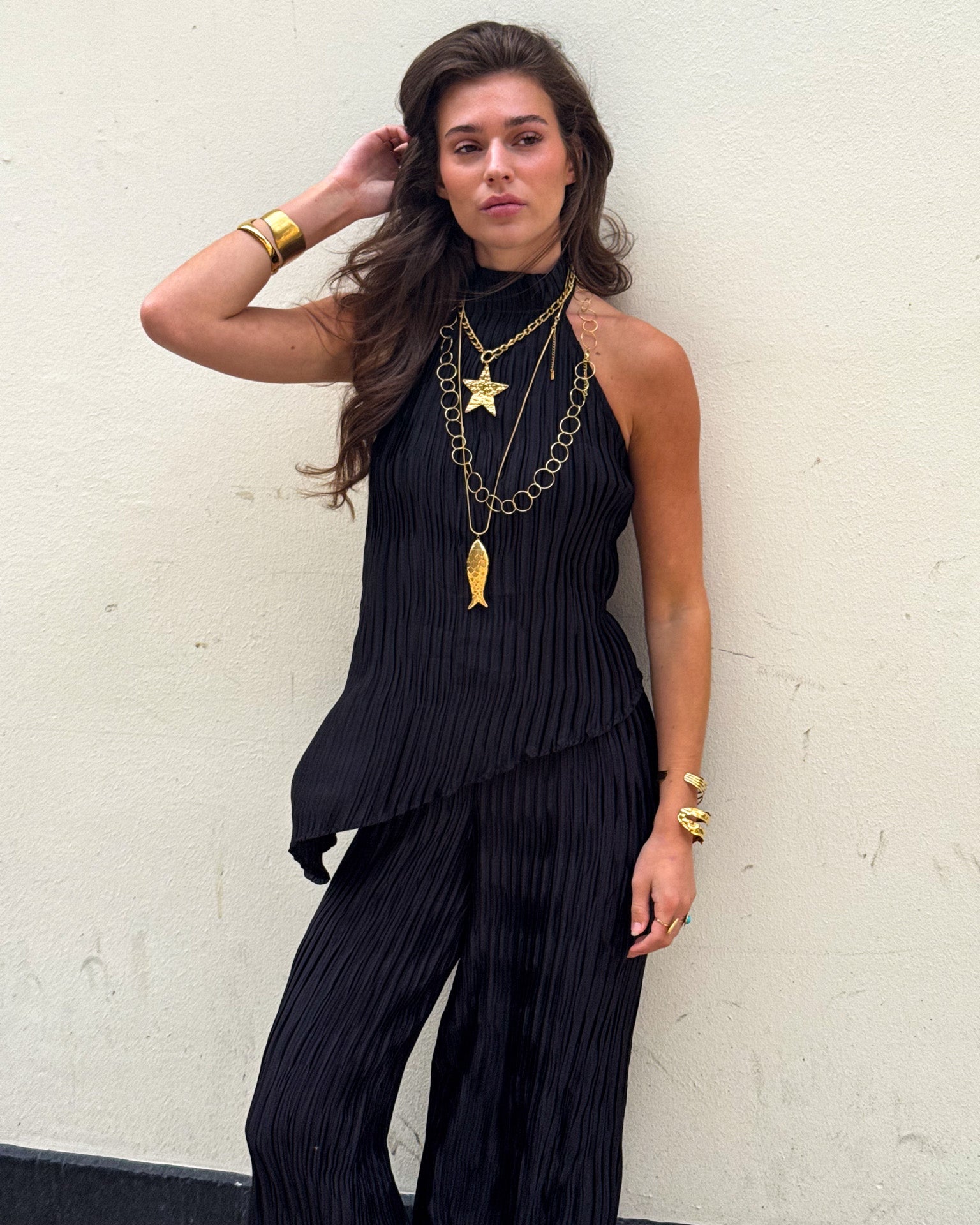 Jean Halter Top Black