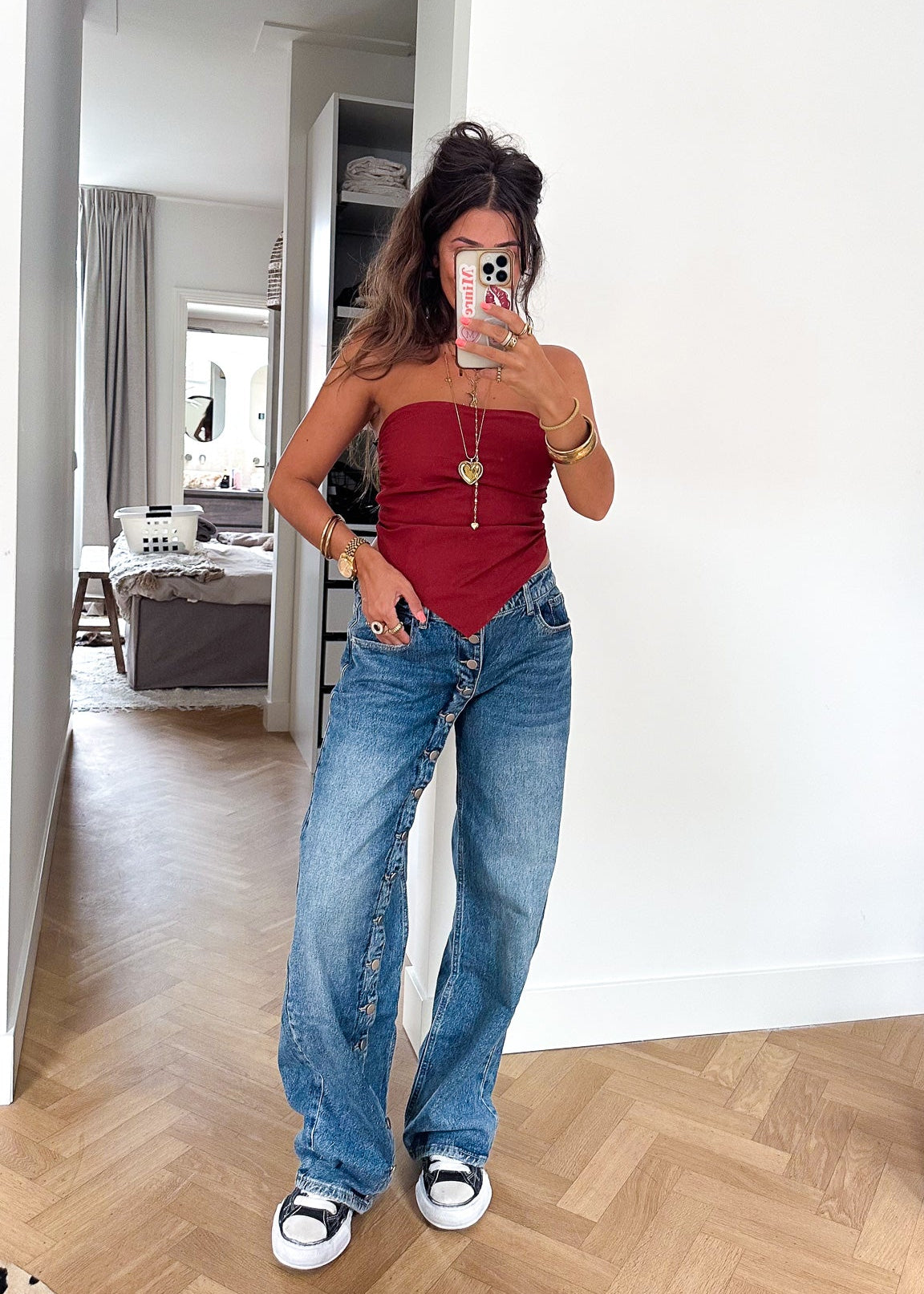 Juun Top Rouge
