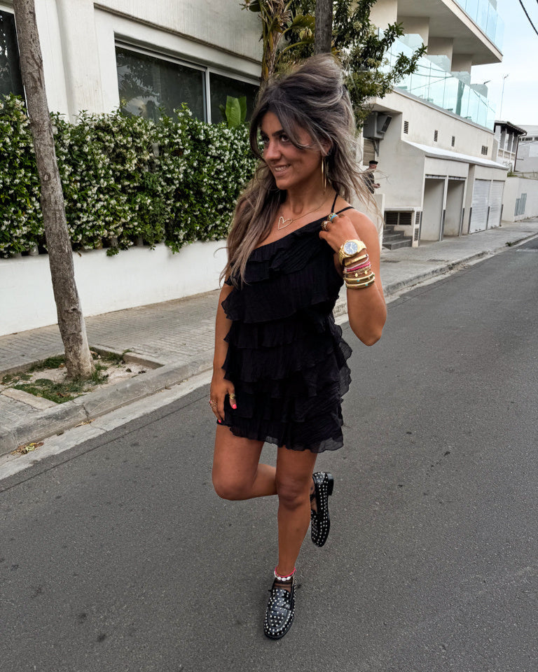 Kate Flowy Dress Black