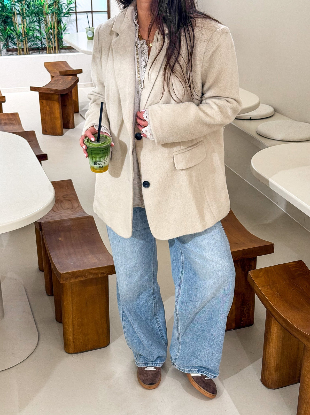 Kiara Blazer | Beige