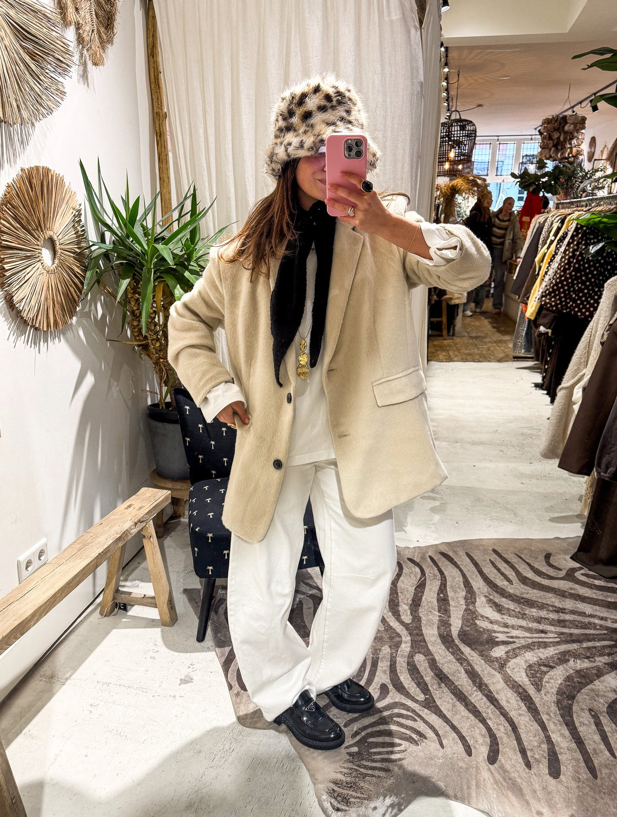Kiara Blazer | Beige