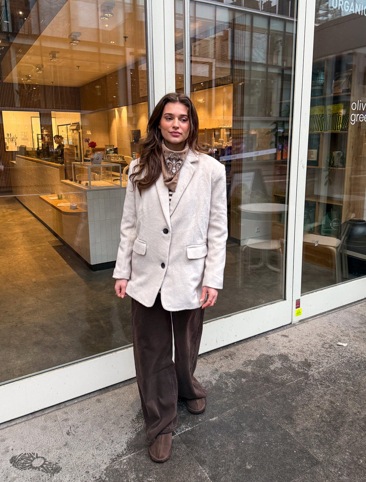 Kiara Blazer | Beige