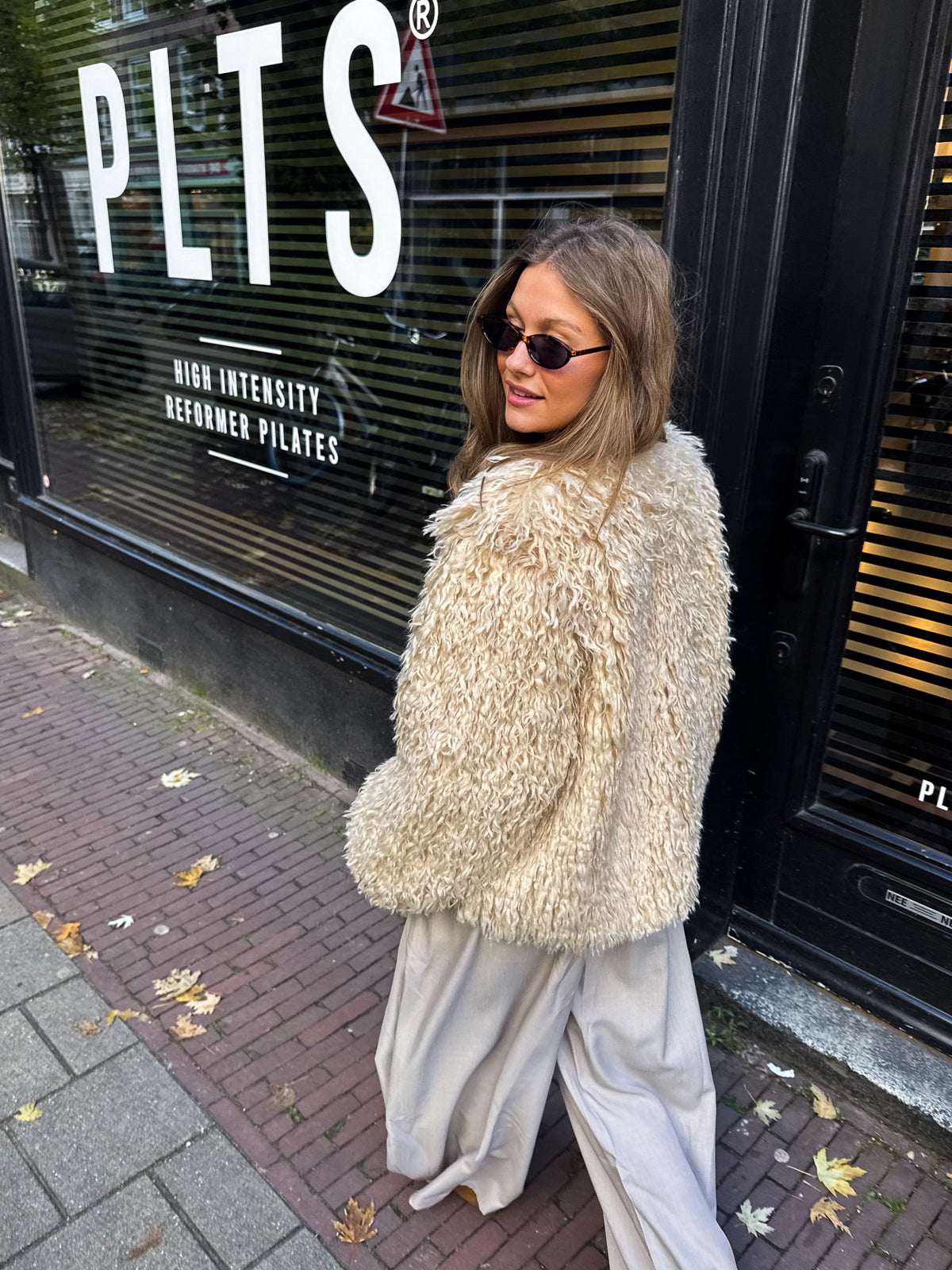 Kody Fluffy Jas | Cream
